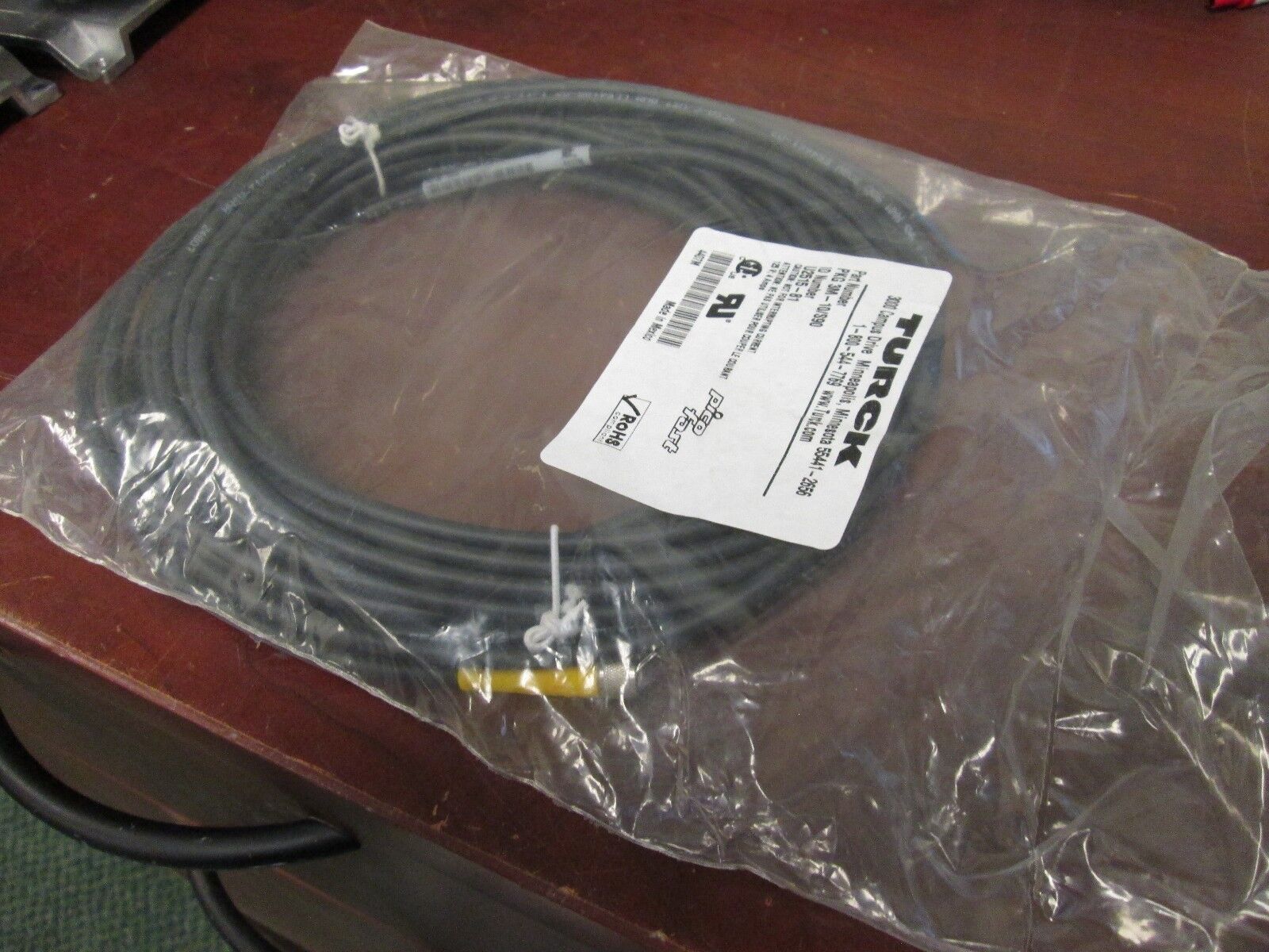 Turck Pico Fast Cable PKG 3M-10/S90 New Surplus