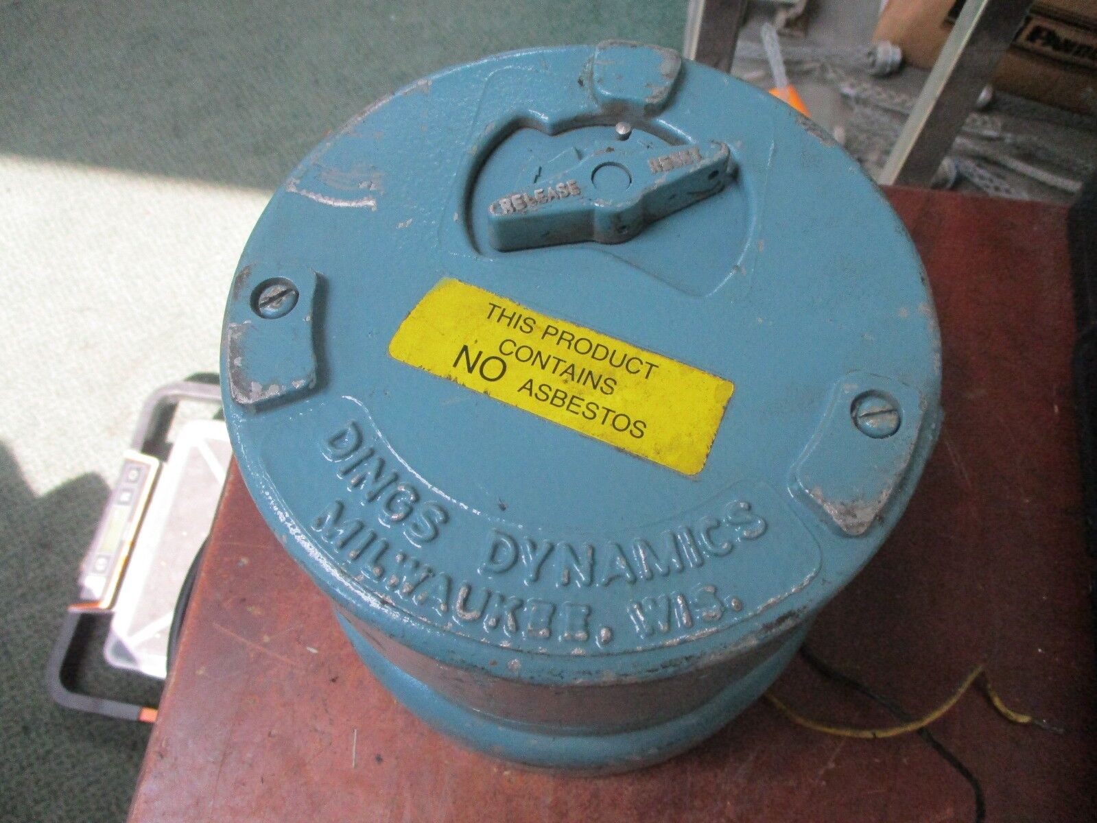 Dings Dynamic Brake 2-61005-24 230/460V 1Ph 60Hz 3Ft LB Torque Used