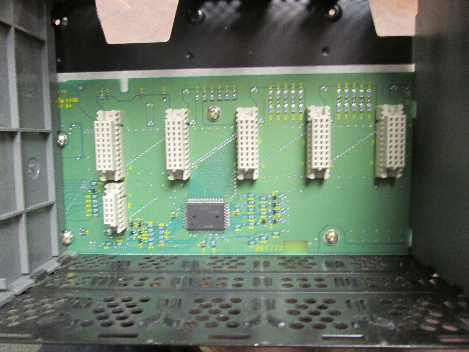 Allen-Bradley SLC 500 PLC Rack w/ Power Supply 1746-A10/1746-P2 10-Slot Used