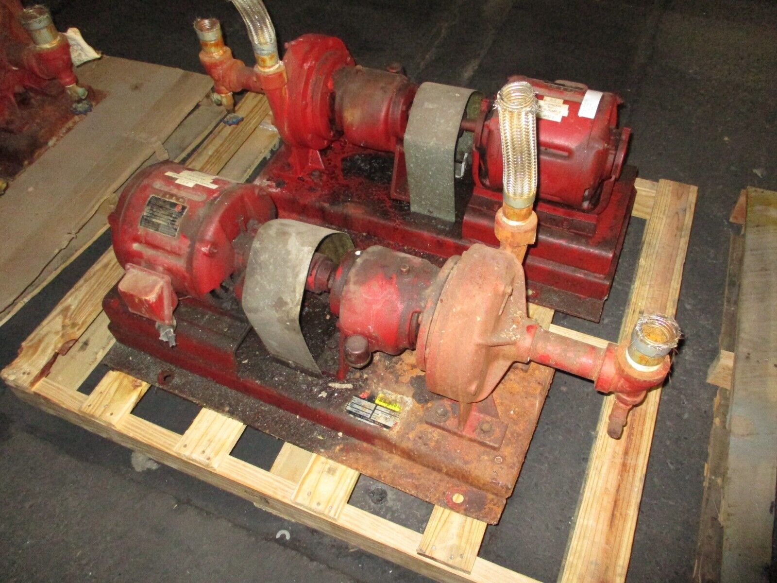 Bell & Gossett Pump 1-1/4AB 6-3/4BF 1.5HP 1750RPM 53GPM 40ft Head Used