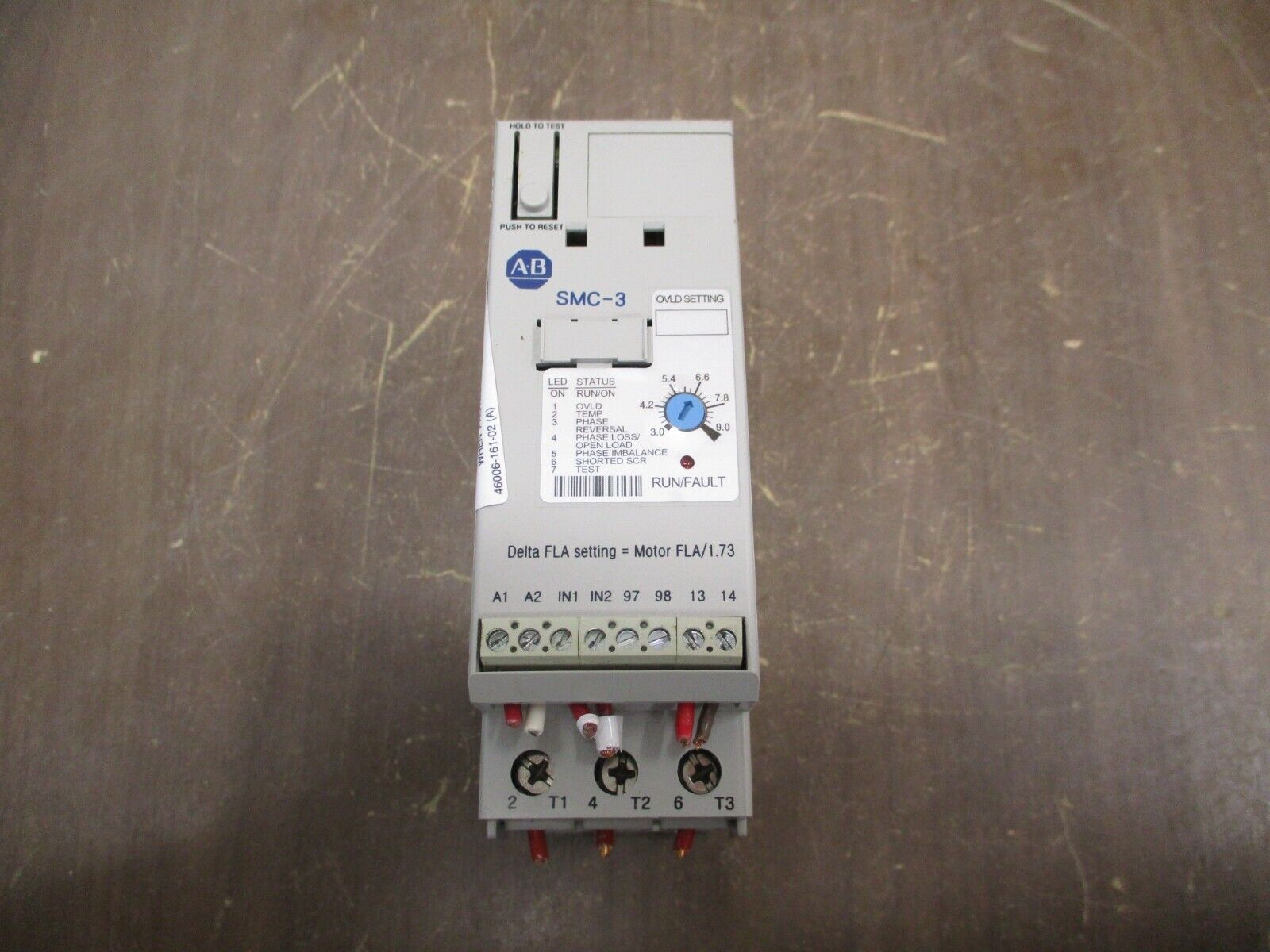 Allen-Bradley SMC-3 Soft Start 150-C9NBD Ser. B FRN 2.08 Used