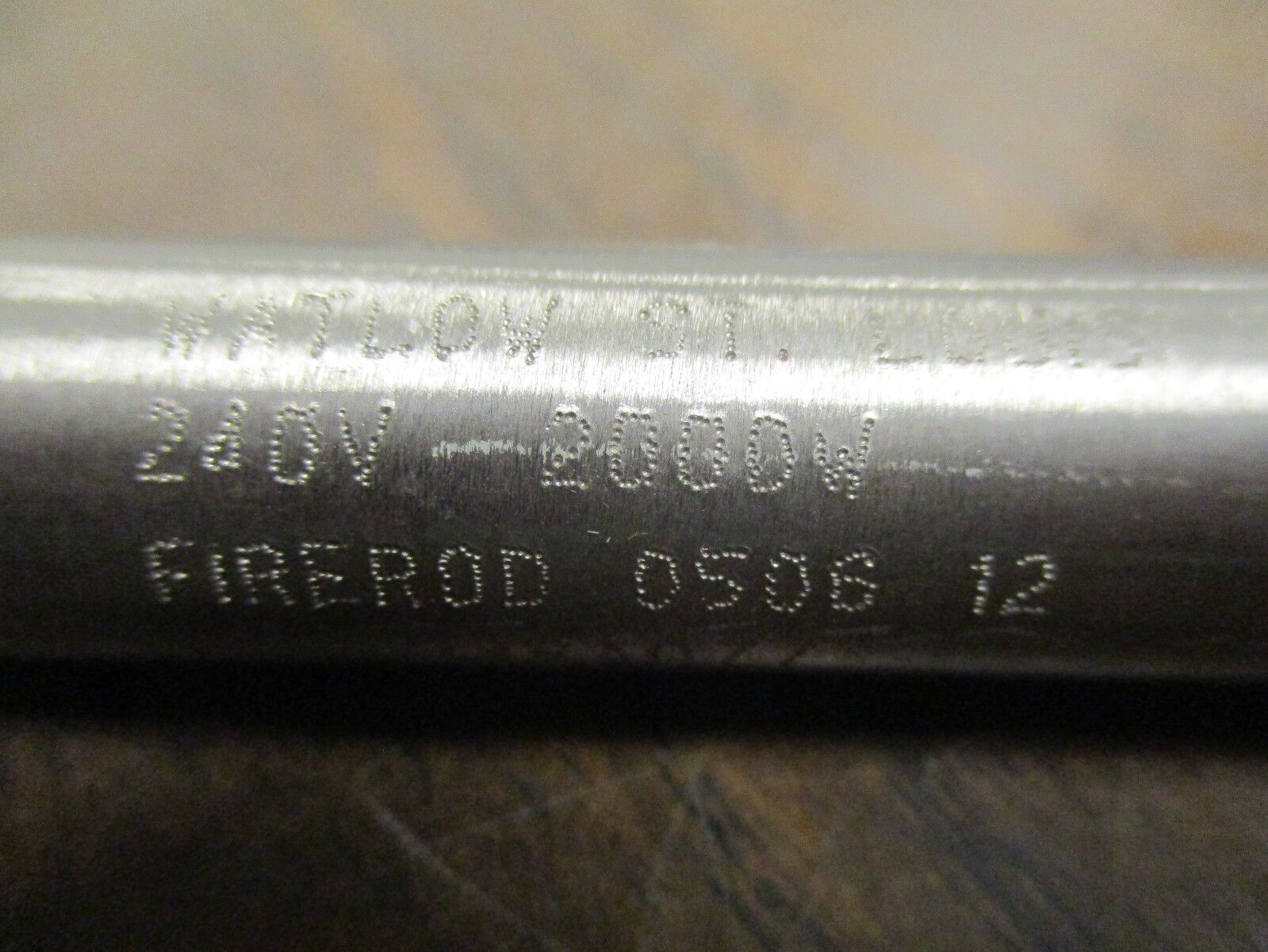 Watlow Firerod 0506 12 2000W 240V Used