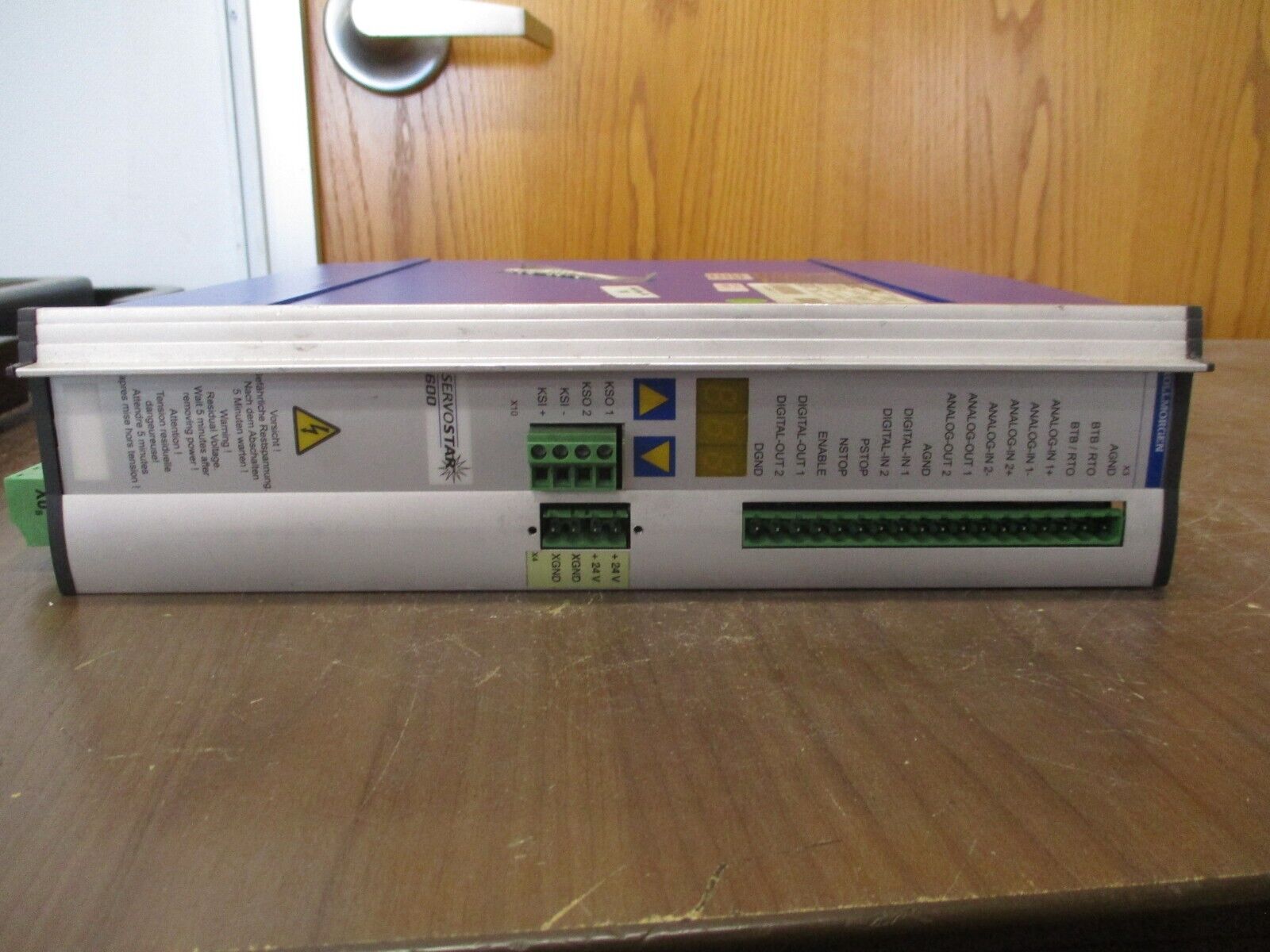 Kollmorgen Servostar Servo Drive 610-AS 7kVA 3Ph 230-480V 10A Used