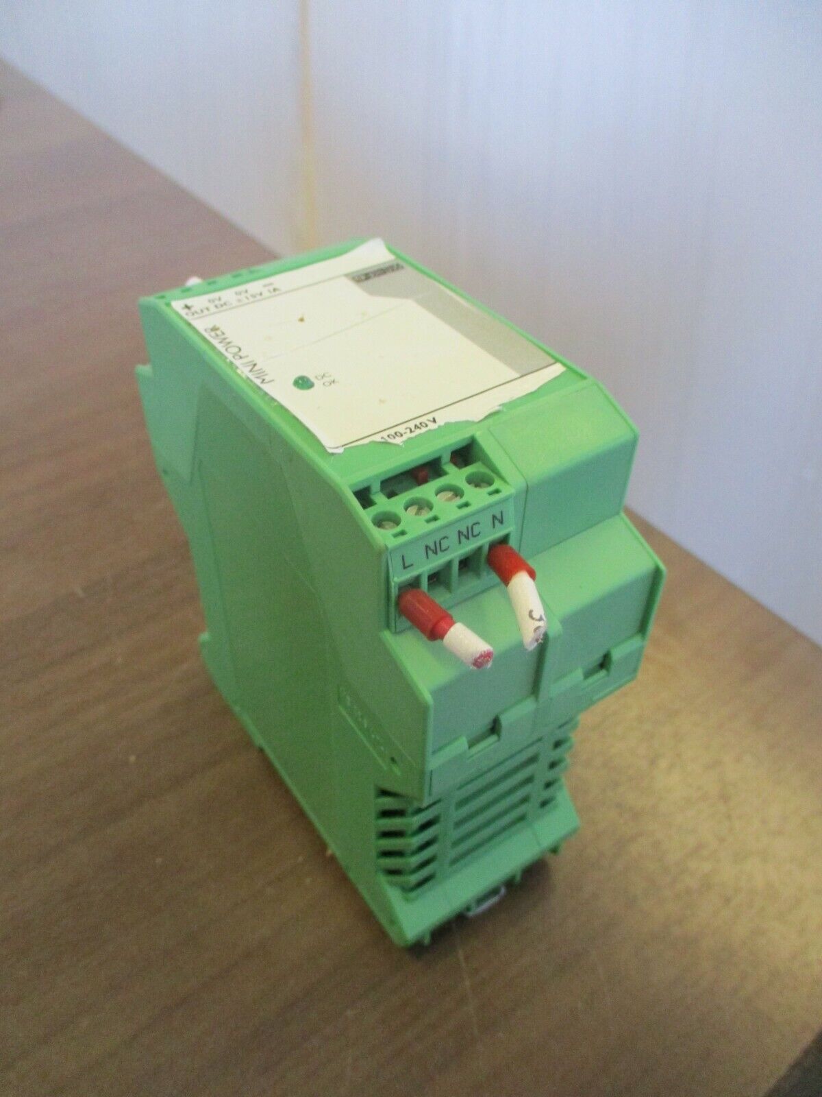 Phoenix Contact Mini Power Power Supply MINI-PS-100-240AC/2X15DC/1 Used
