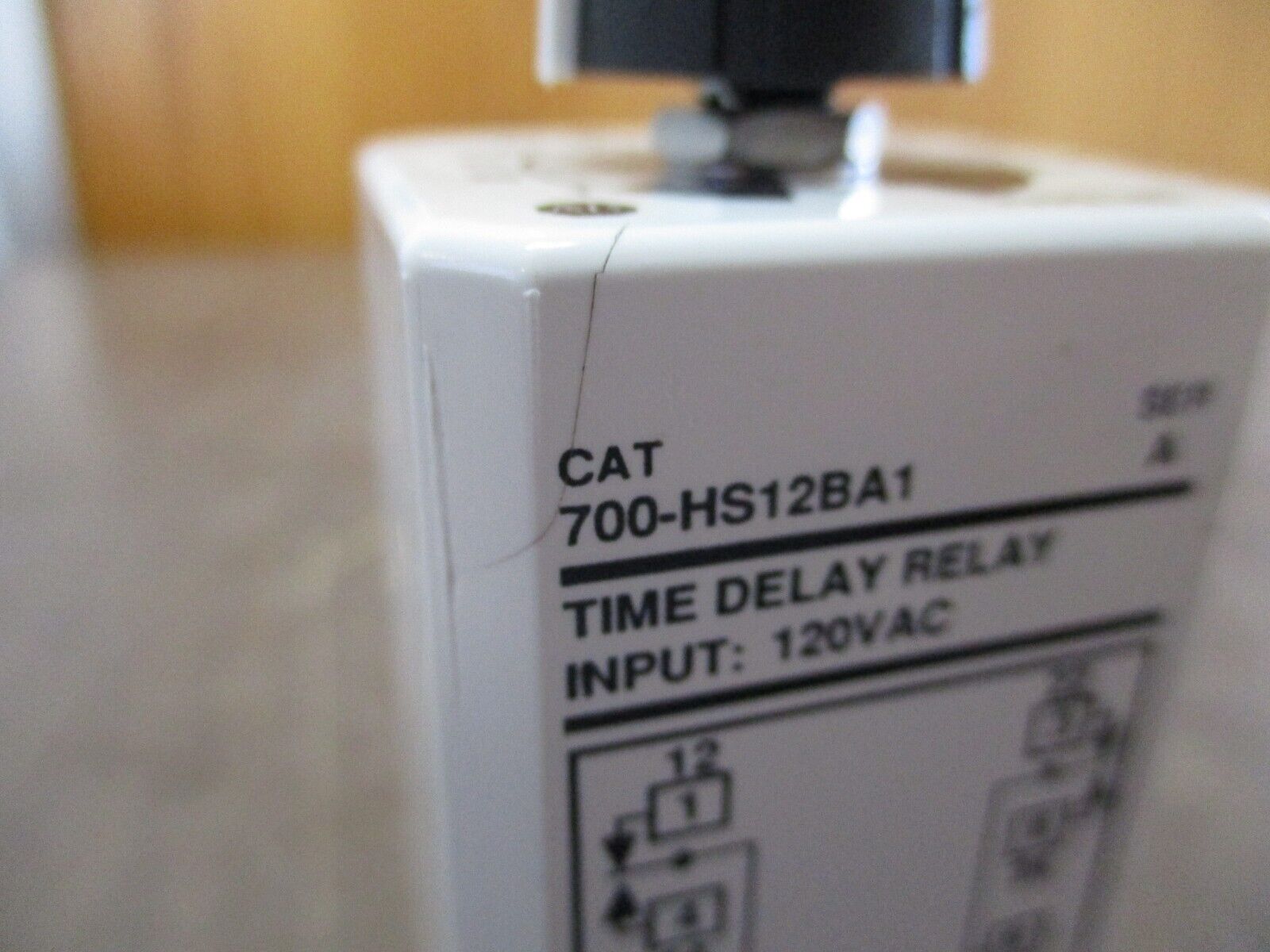 Allen-Bradley Time Delay Relay 700-HS12BA1 Ser. A 120VAC Range: 1.0-180s Used