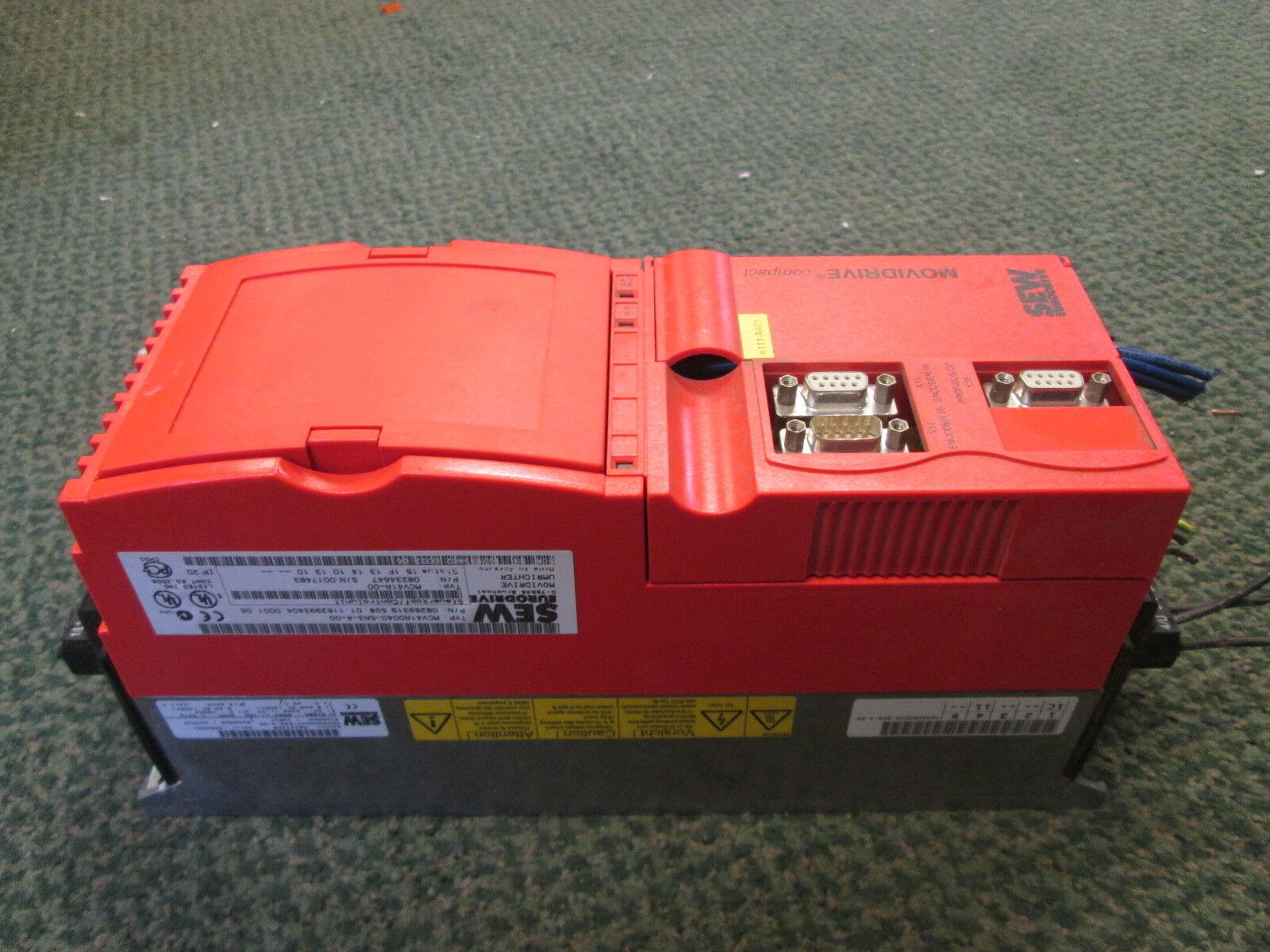 Sew-Eurodrive Movidrive MCV41A0040-5A3-4-00 Approx. 5HP "No keypad" Used