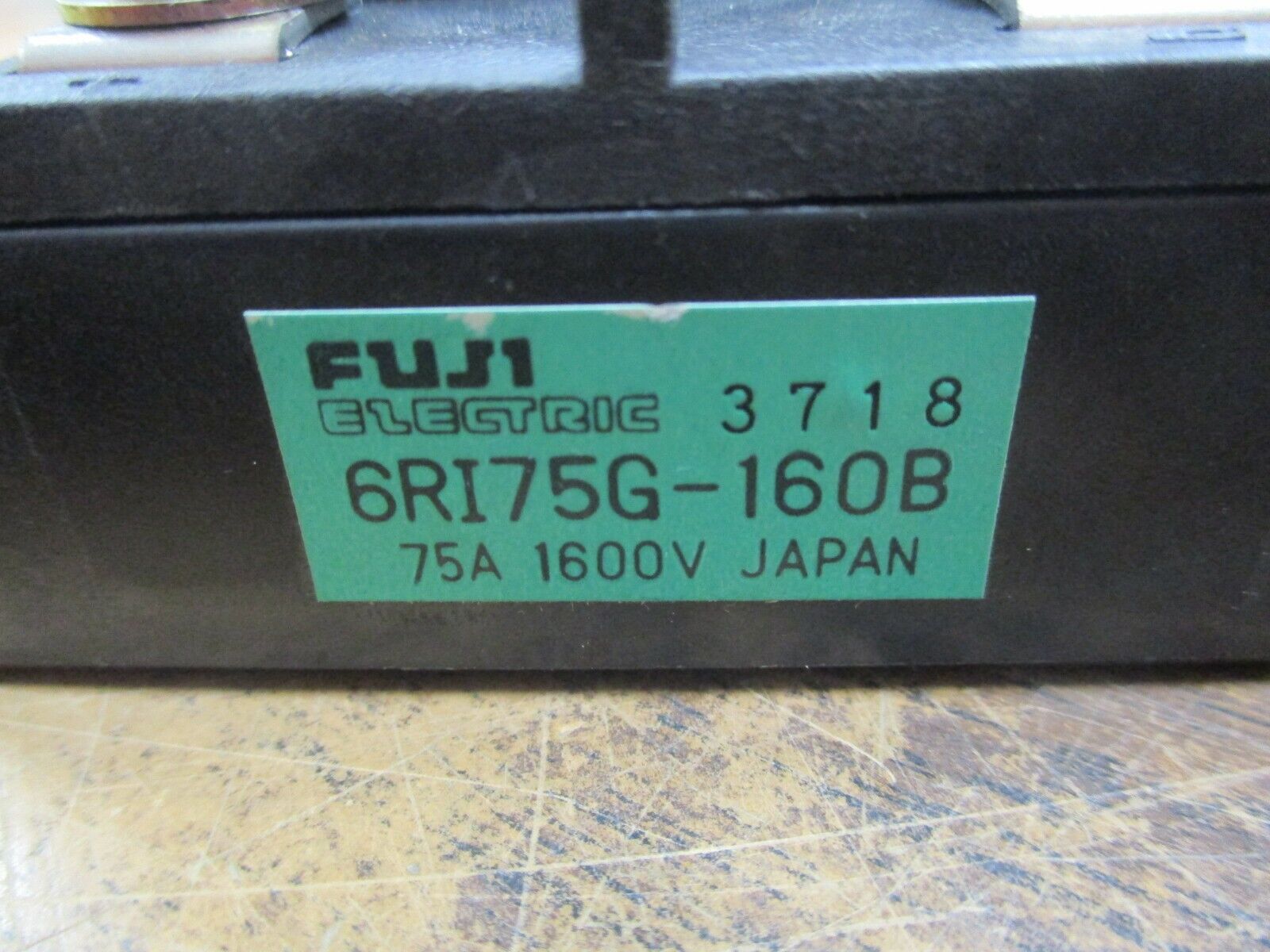 Fuji Electric Power Block Module 6RI75G-160B 75A 1600V Used