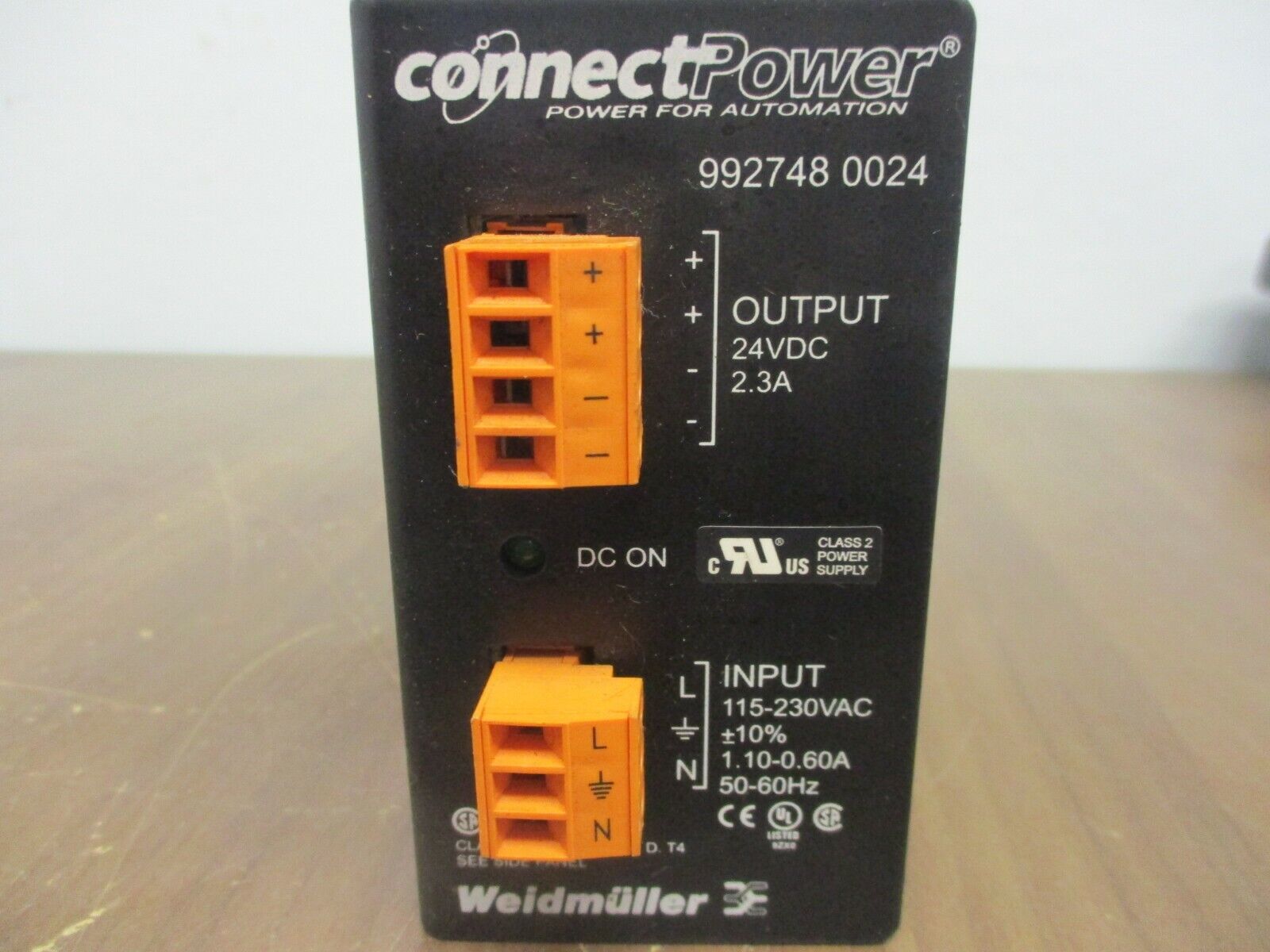 Weidmuller ConnectPower Power Supply 992748 0024 Used