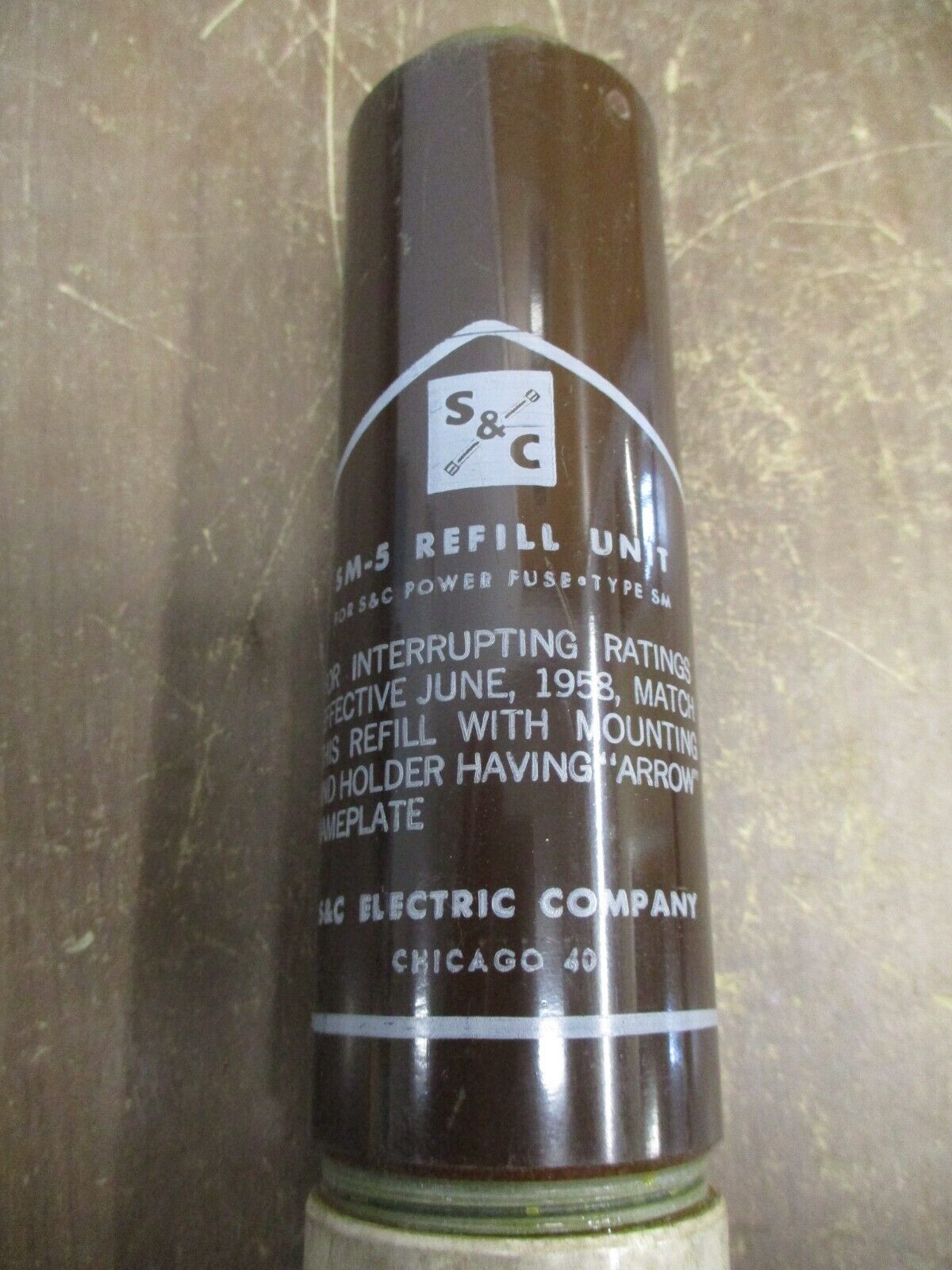 S&C SM-5 Fuse Refill 381420 7.2kV 420A Used