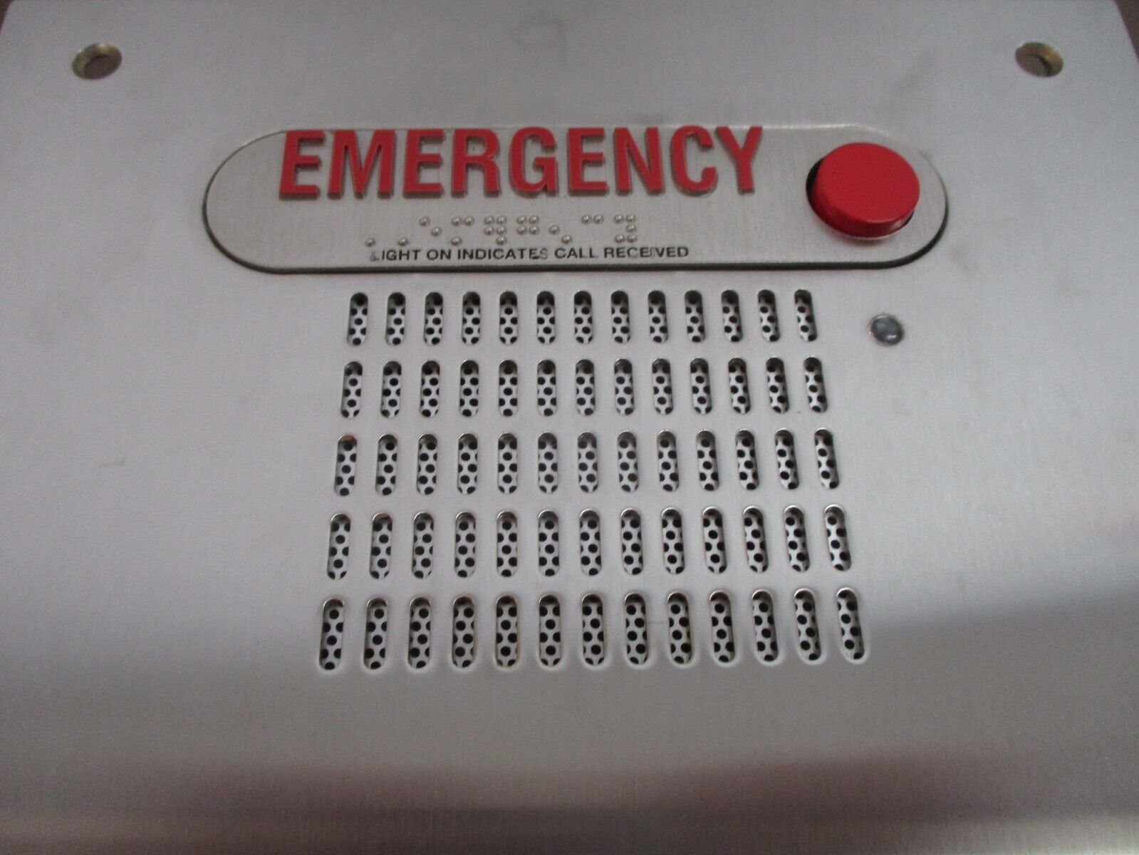 Talk-A-Phone Single Button Emergency Phone ETP-400 Used