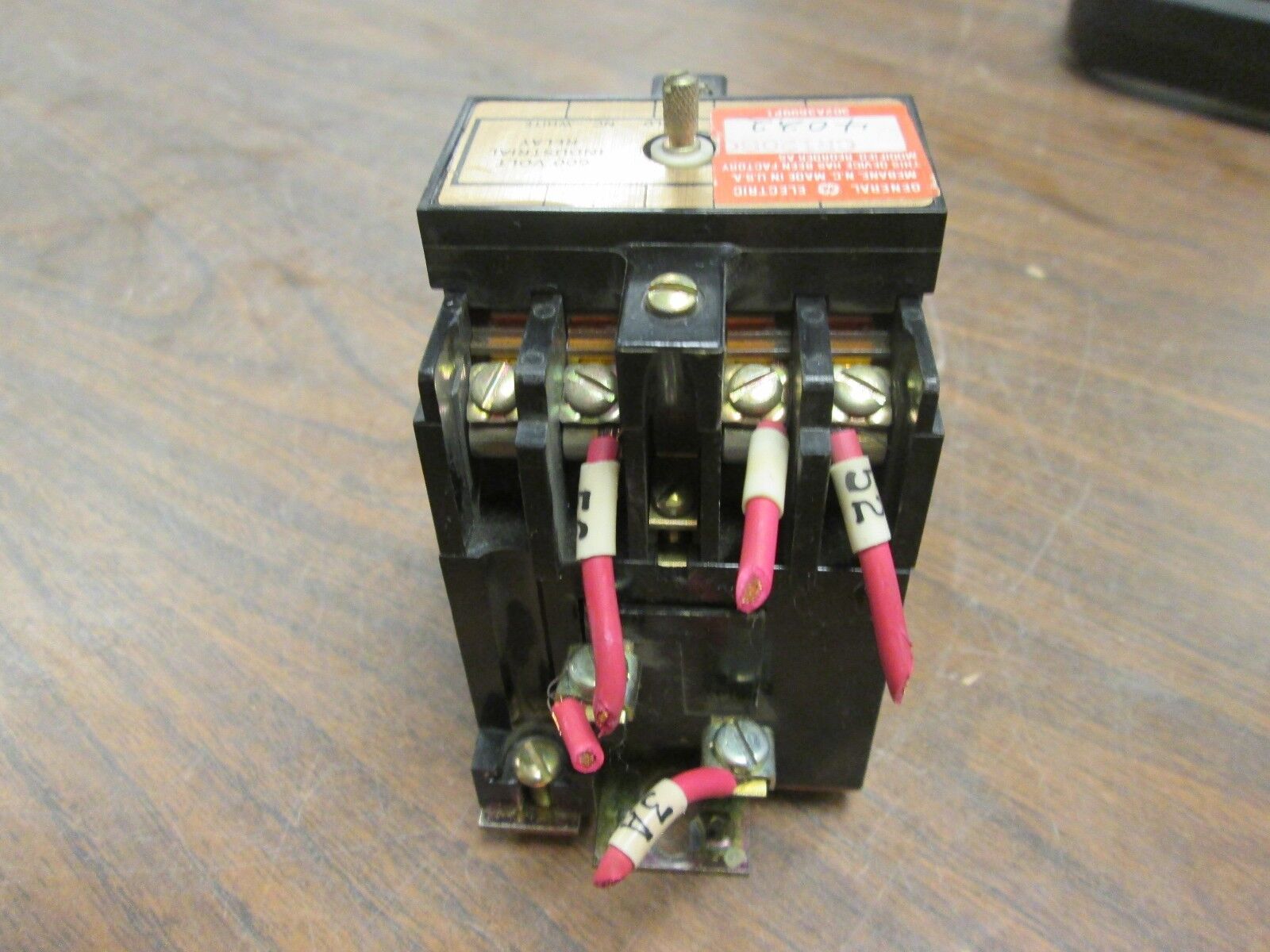 GE Relay CR120B0 4022 120V Coil Used