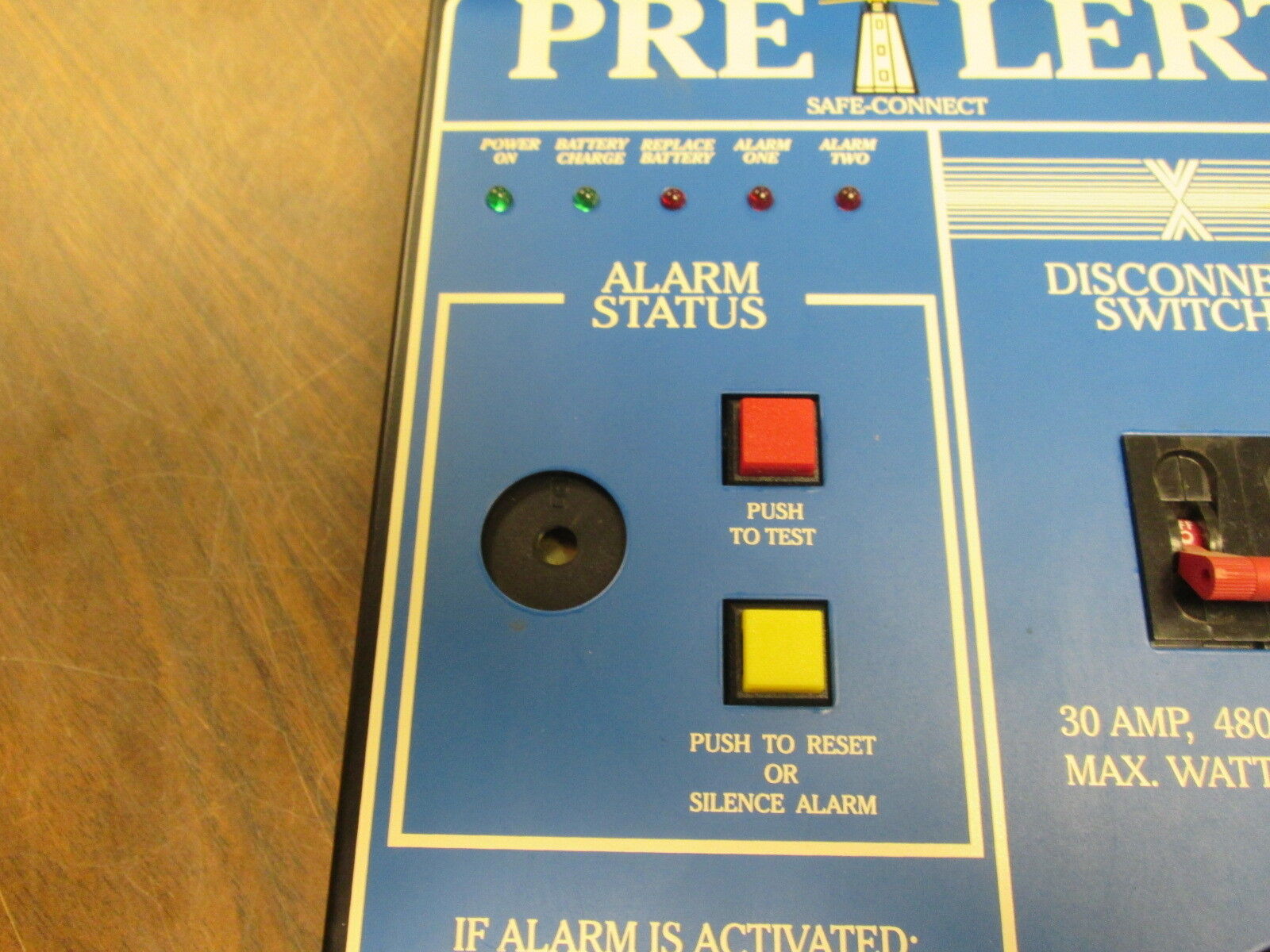 Mechanical Ingenvity Pre Lert Chiller High Pressure Warning System PADR-480-LP