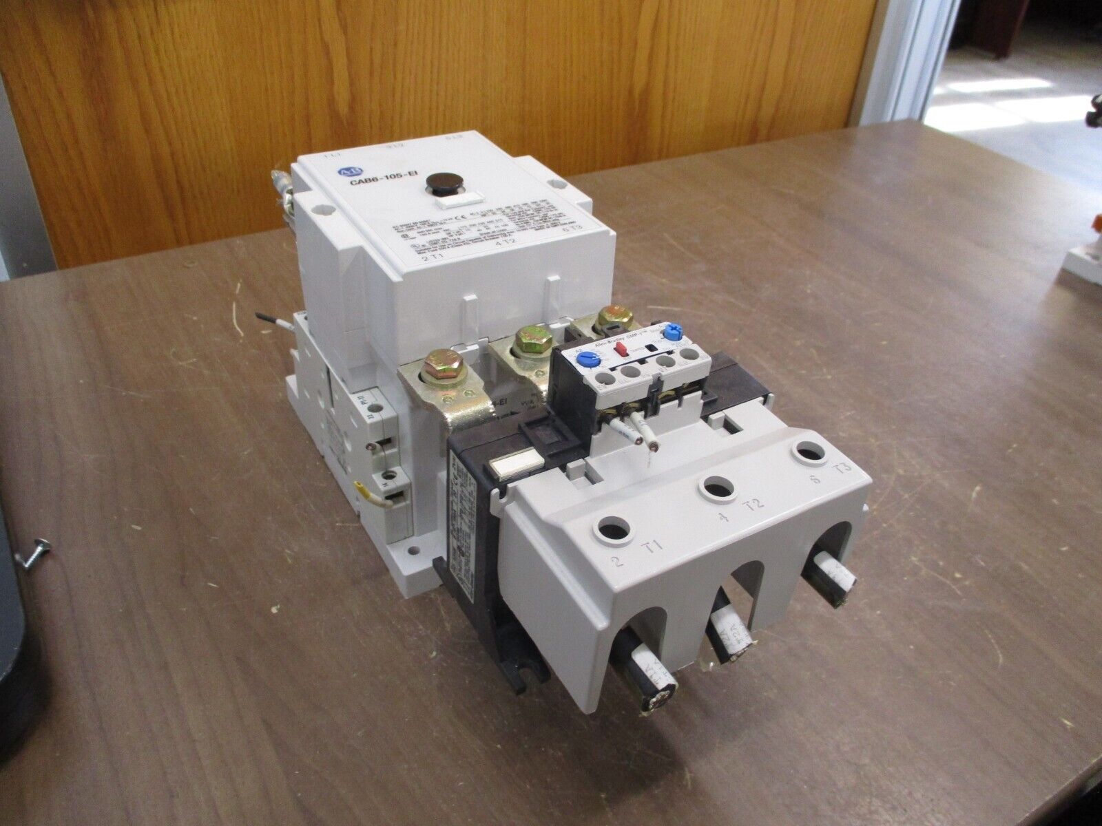 Allen-Bradley Starter CAB6-105-EI / 193-A5M5 380-400V Coil Trip: 57-180A 600V