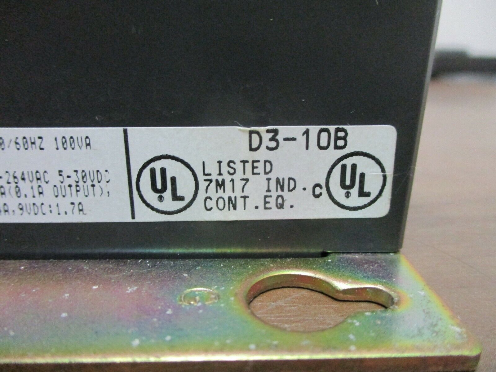 PLC Direct Koyo Direct Logic 305 PLC Rack D3-10B 10-Slot 110/220V Used