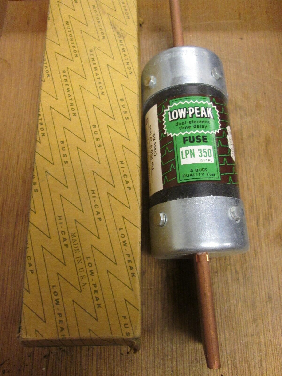 Bussmann  Low-Peak  LPN 350  250V 350A  New Surplus