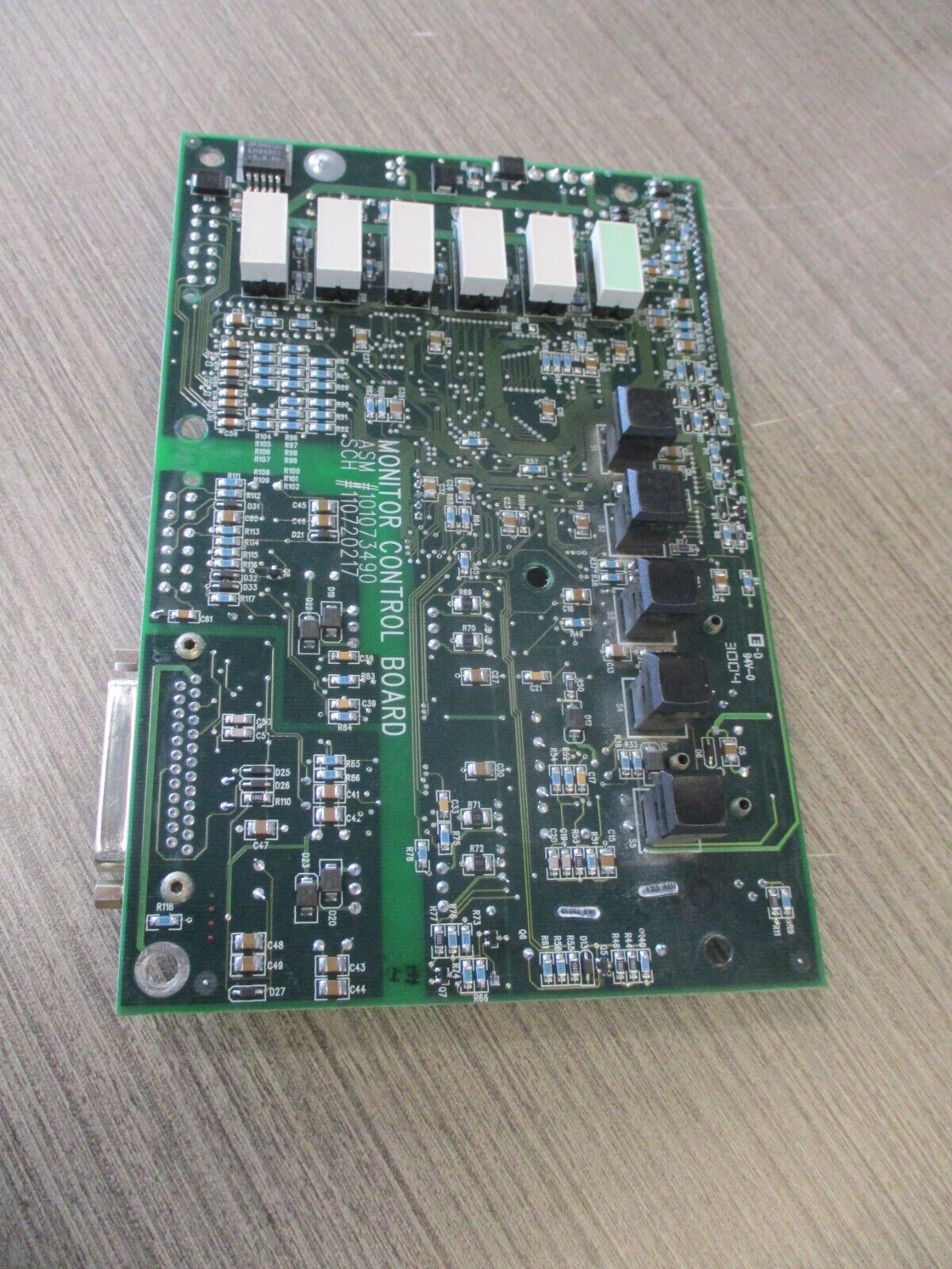 Eaton Monitor Board 101073490-100 Rev. B02 Used.