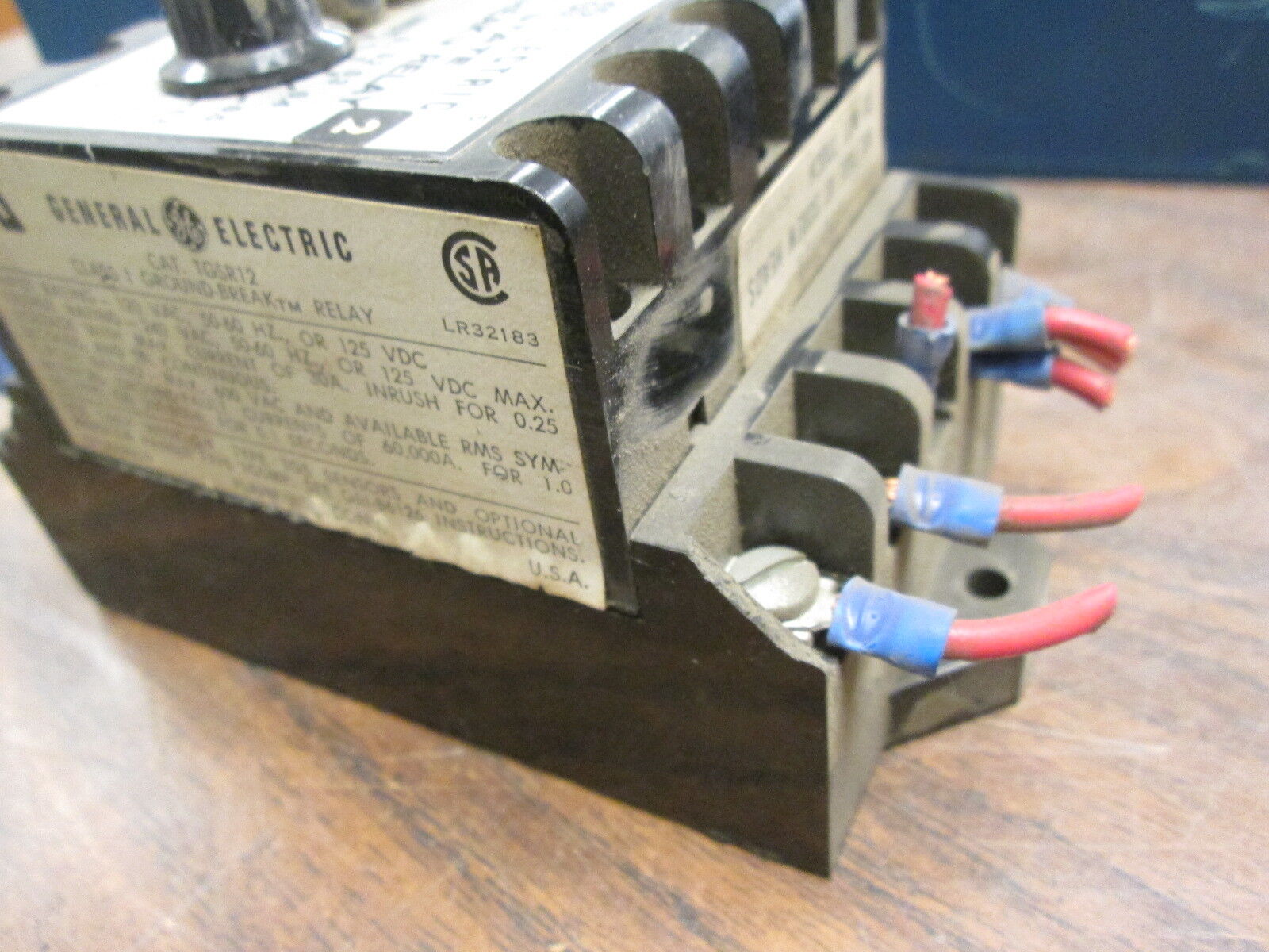 GE Ground Break System TGS0808/TGSR12/TGSMP *Chipped Relay Insulators* Used