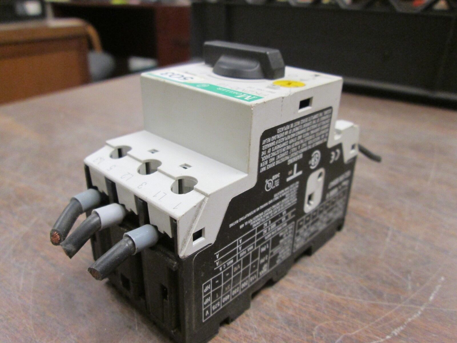 Moeller Manual Motor Protector PKZM0-1.6 600V Used