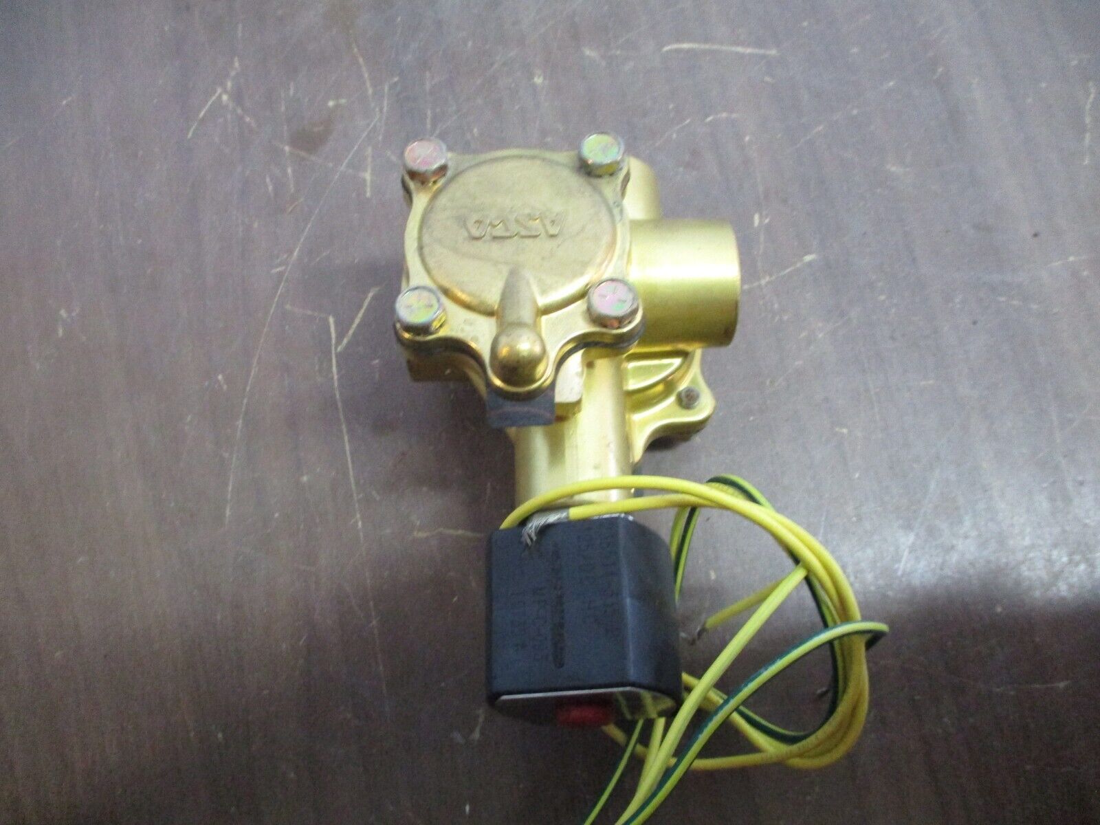 Asco Red Hat Solenoid Valve EFHC8316G076 125VDC Coil New Surplus