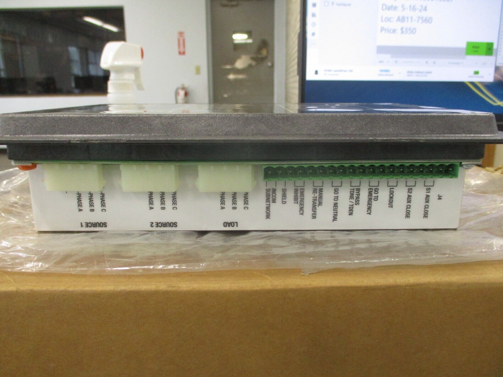 Eaton ATC-600 Automatic Transfer Switch Controller 8160A00G03 New Surplus