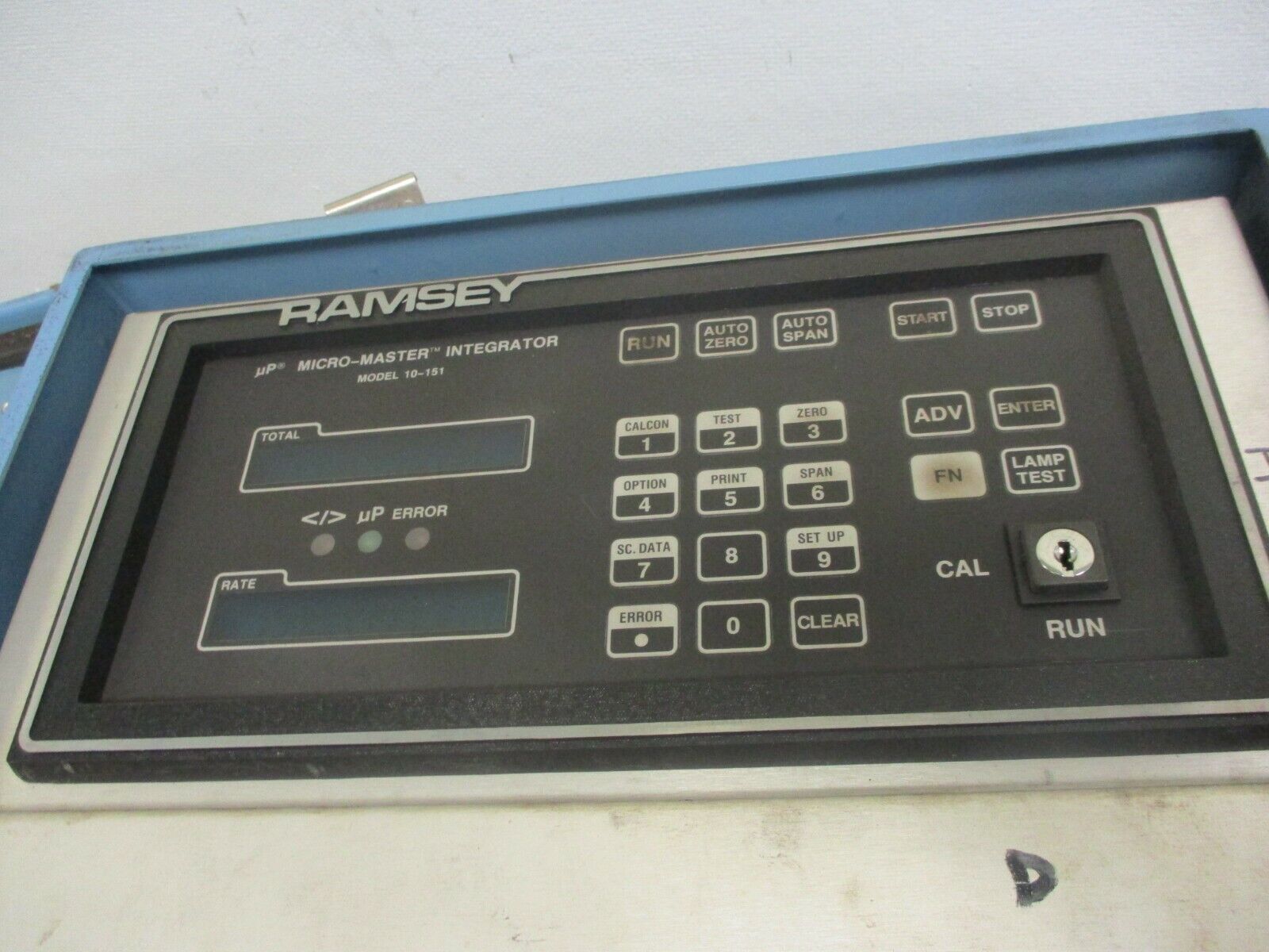 Ramsey Micro-Master Integrator 10-151 Output Range: 4-20MA Used *Missing Clamps*