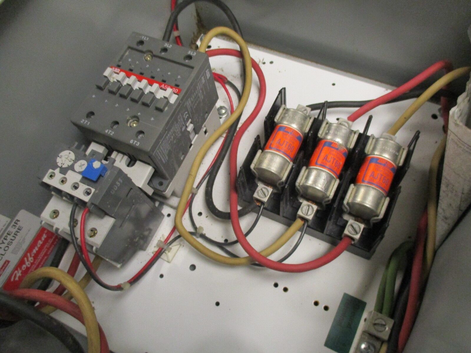 ABB Enclosed Starter A5053-84DH 208V Coil 60Hz 3Ph 52A Used