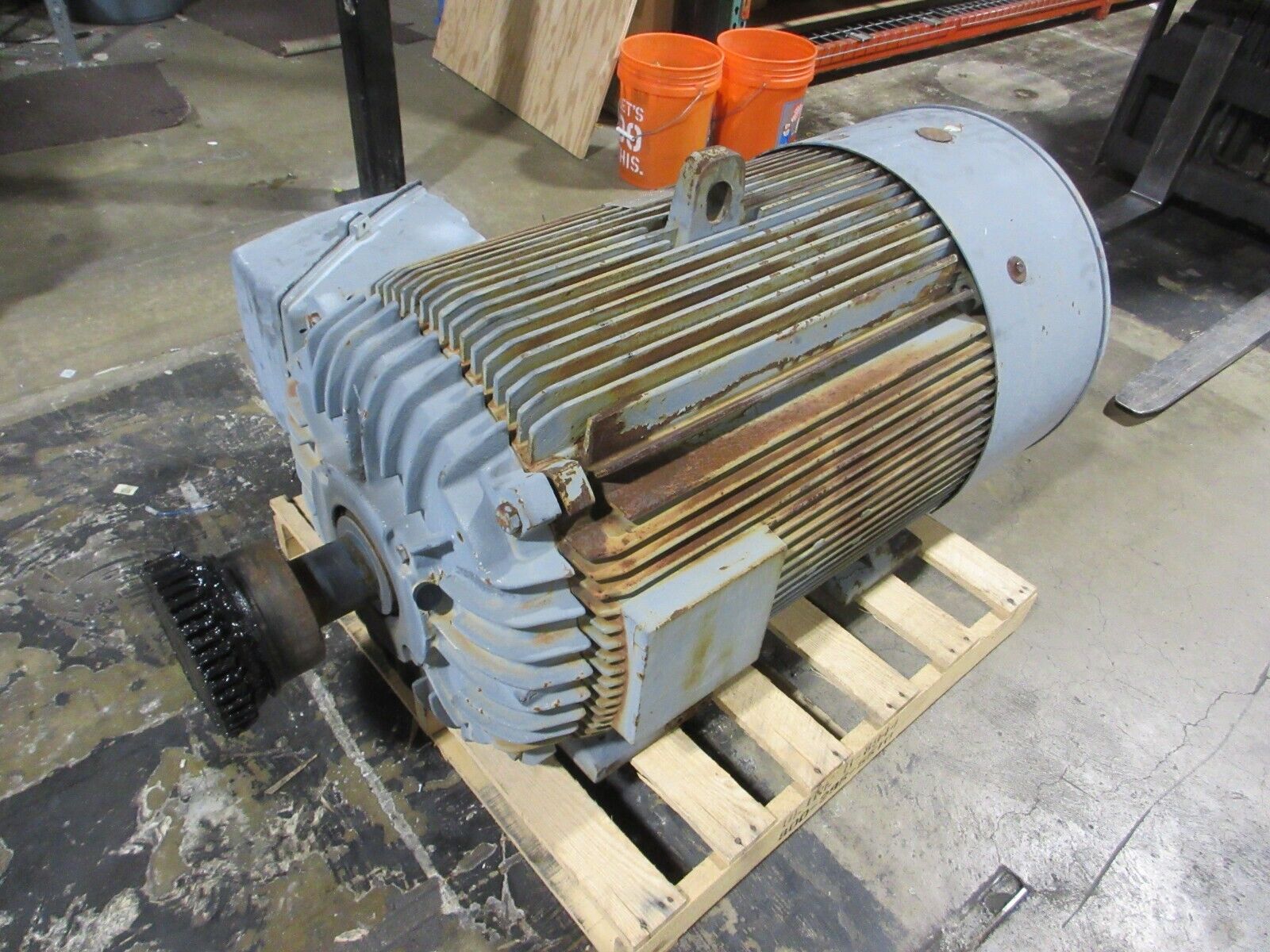US Motors AC Motor H12429 300HP 1800RPM 460V 330A 60Hz 3Ph 449T Frame Used