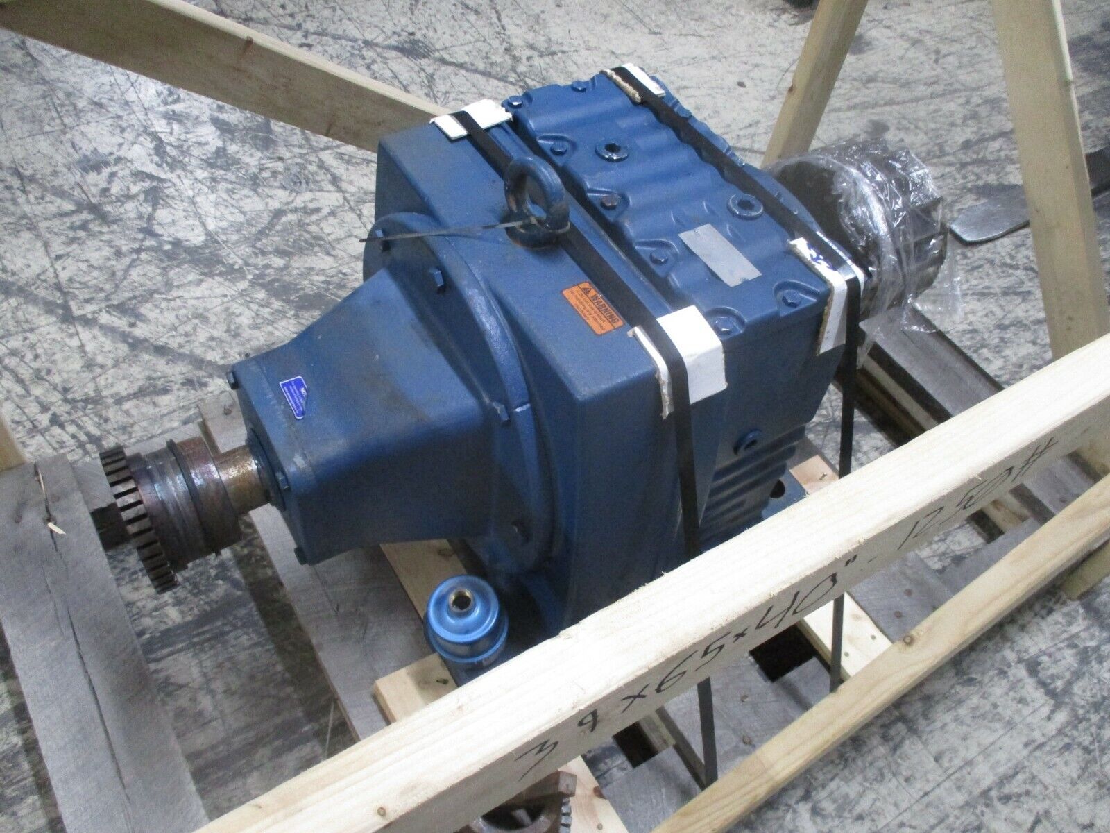 Sew-Eurodrive R Series Gear Reducer R147AD8 Ratio 7.25 241RPM Output Used