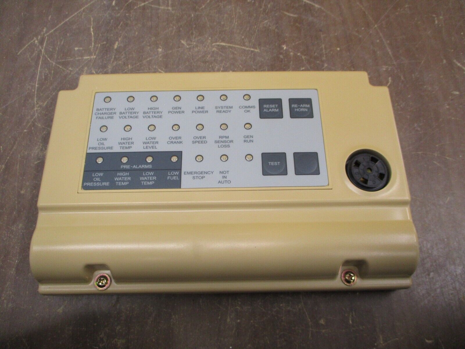 Generac Remote Annunciator Control Panel OG5721 Rev. C Used