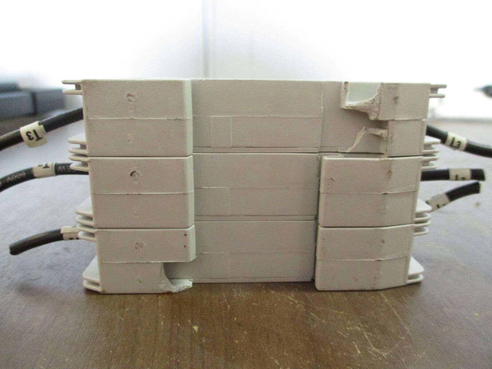 Cooper Bussmann Fusible Disconnect CCP-3-30CC 30A 600V 3P *Broken Mounting* Used