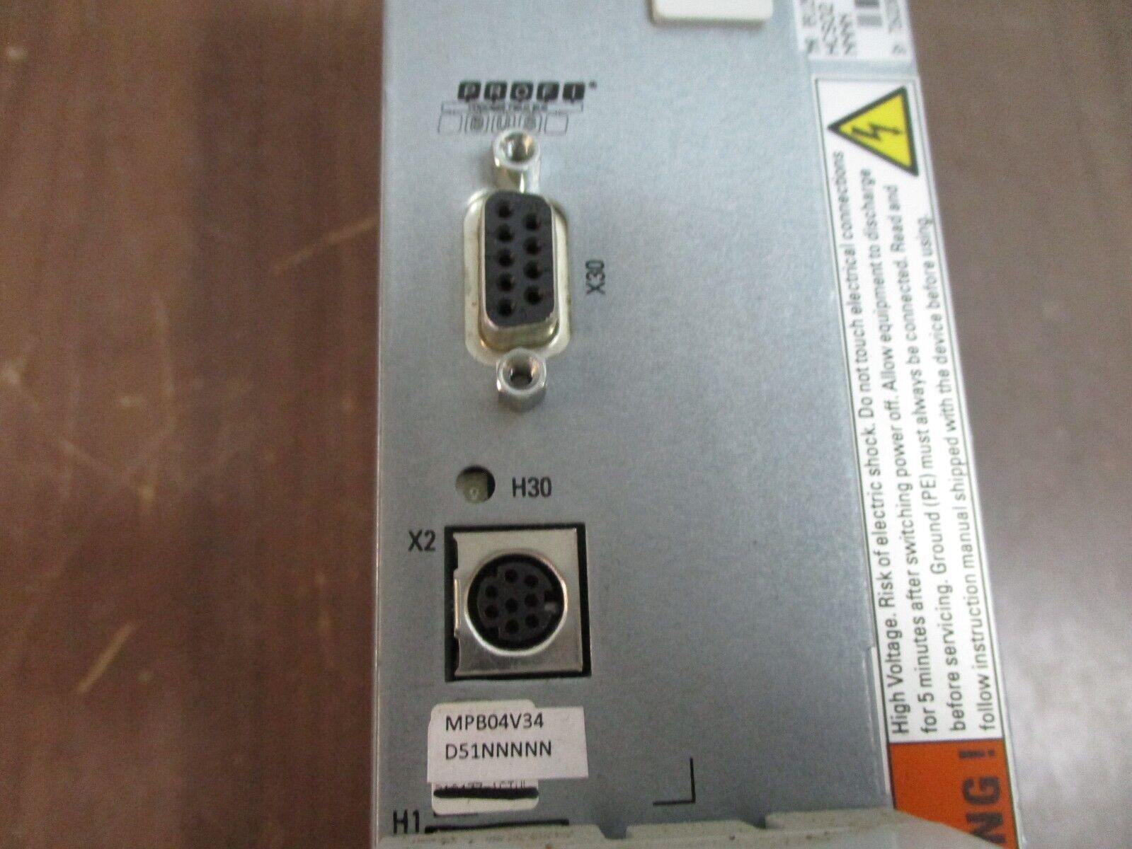 Rexroth Indra Drive Servo Drive HCS02.1E-W0012-A-03-NNNN 3Ph Used