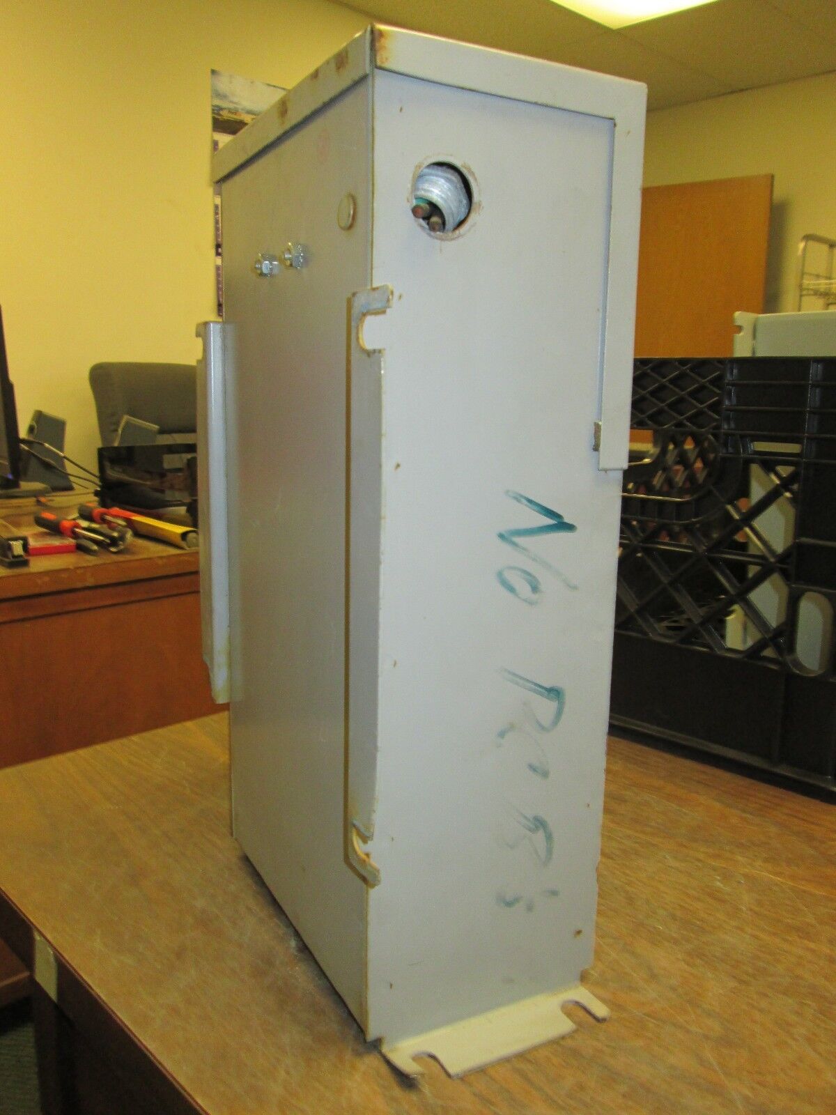 Unipak Power Factor Correction Capacitor 343PMUF 3kvar 480V 3Ph 60Hz Used