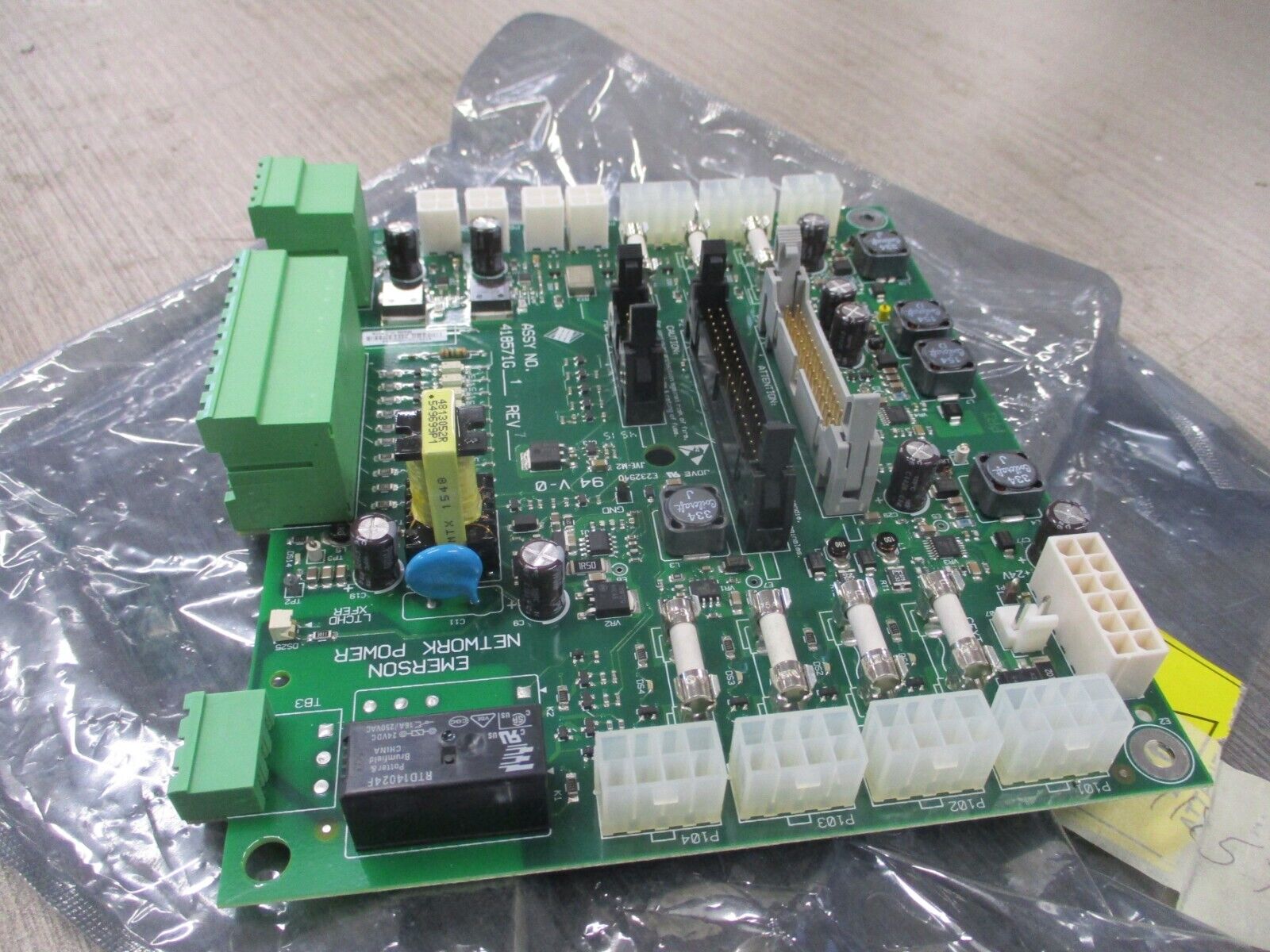 Liebert Power Supply Connect Board 418571G1 Rev. 7 *No Box* New Surplus