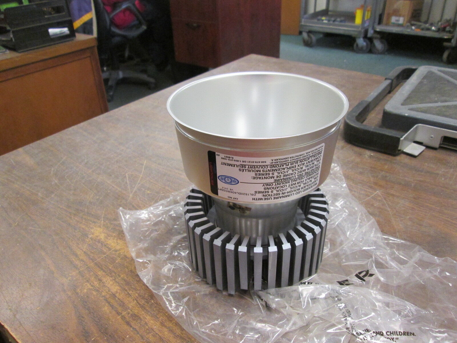 Philips Lightolier LED Downlight C6L1520DL40KMCCDFT 6" 4000k New Surplus