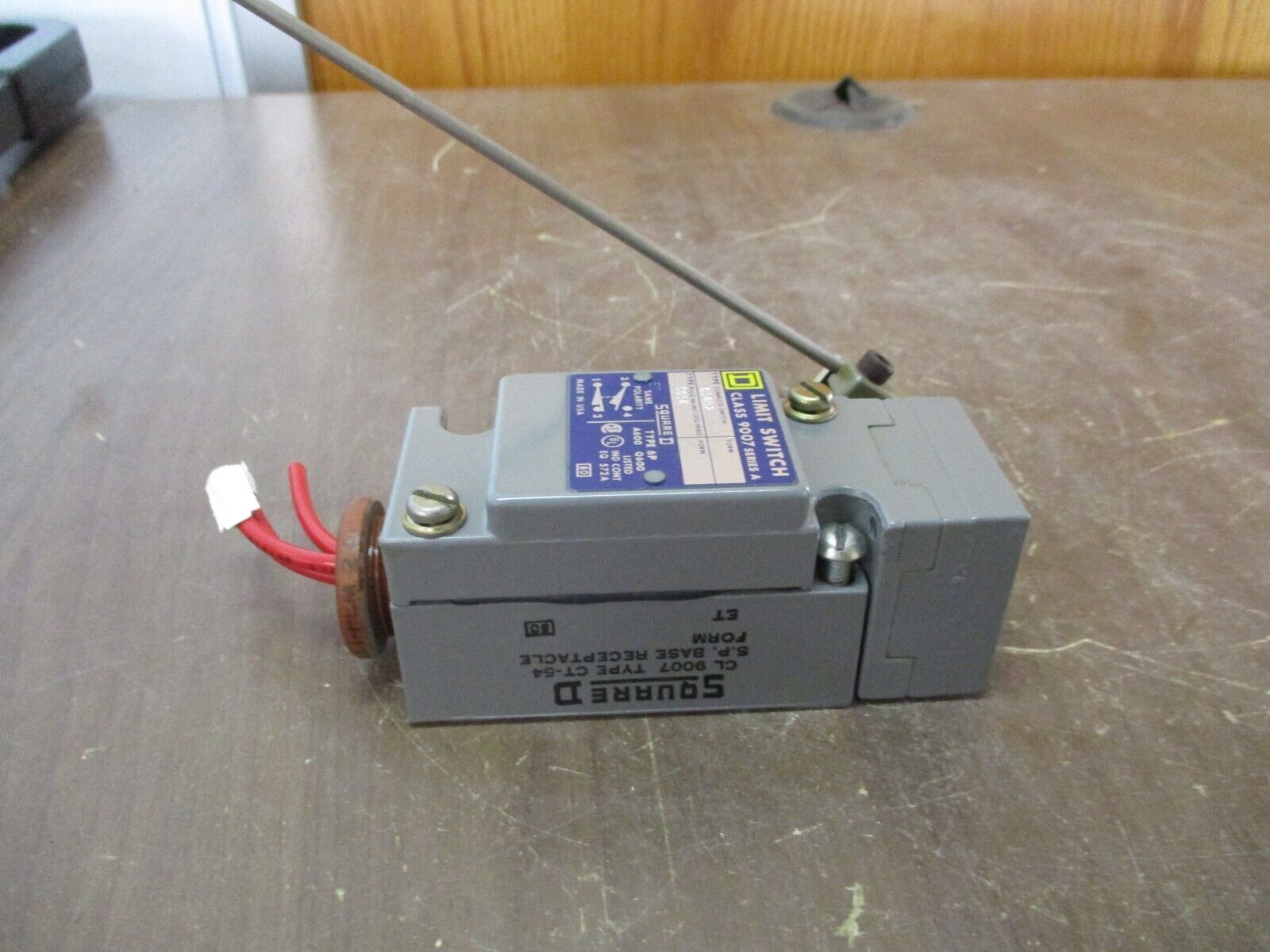 Square D Limit Switch 9007 C54B2 Ser. A Type 6P Used