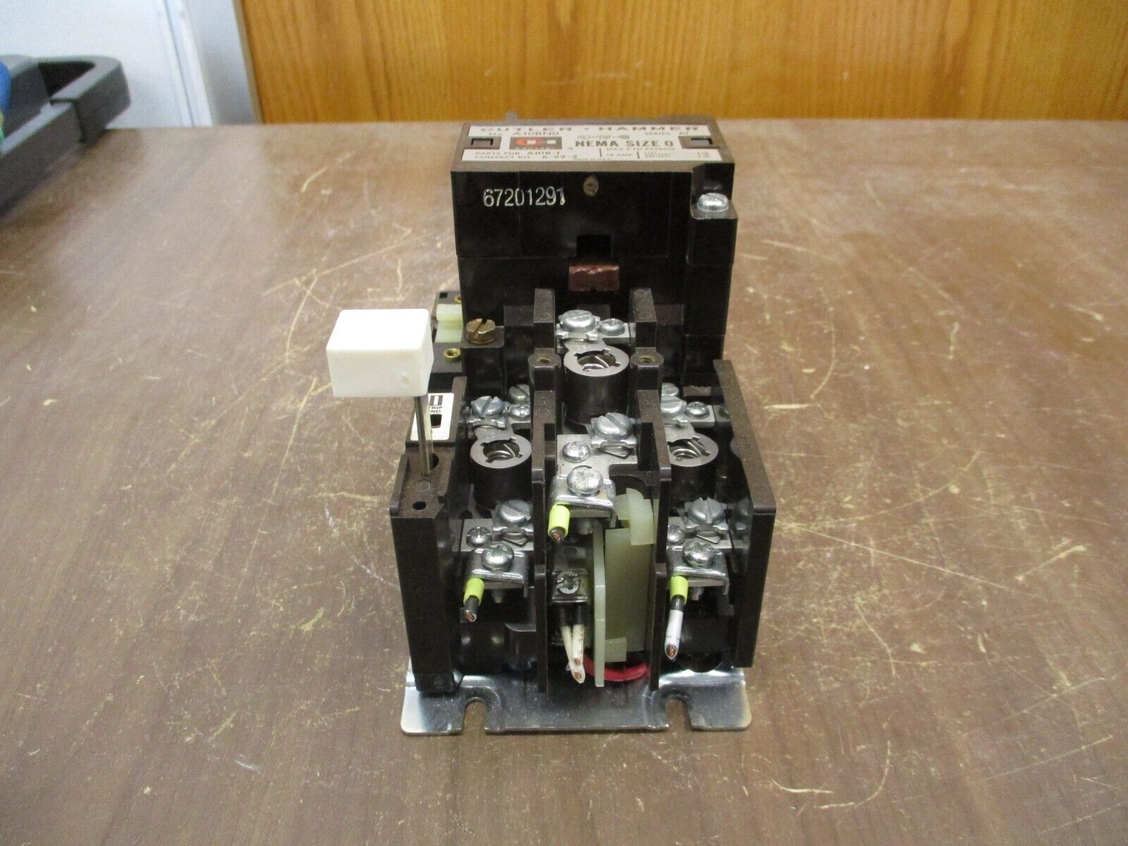 Cutler-Hammer Size 0 Starter A10BN0 Ser. A1 120V Coil 18A Used