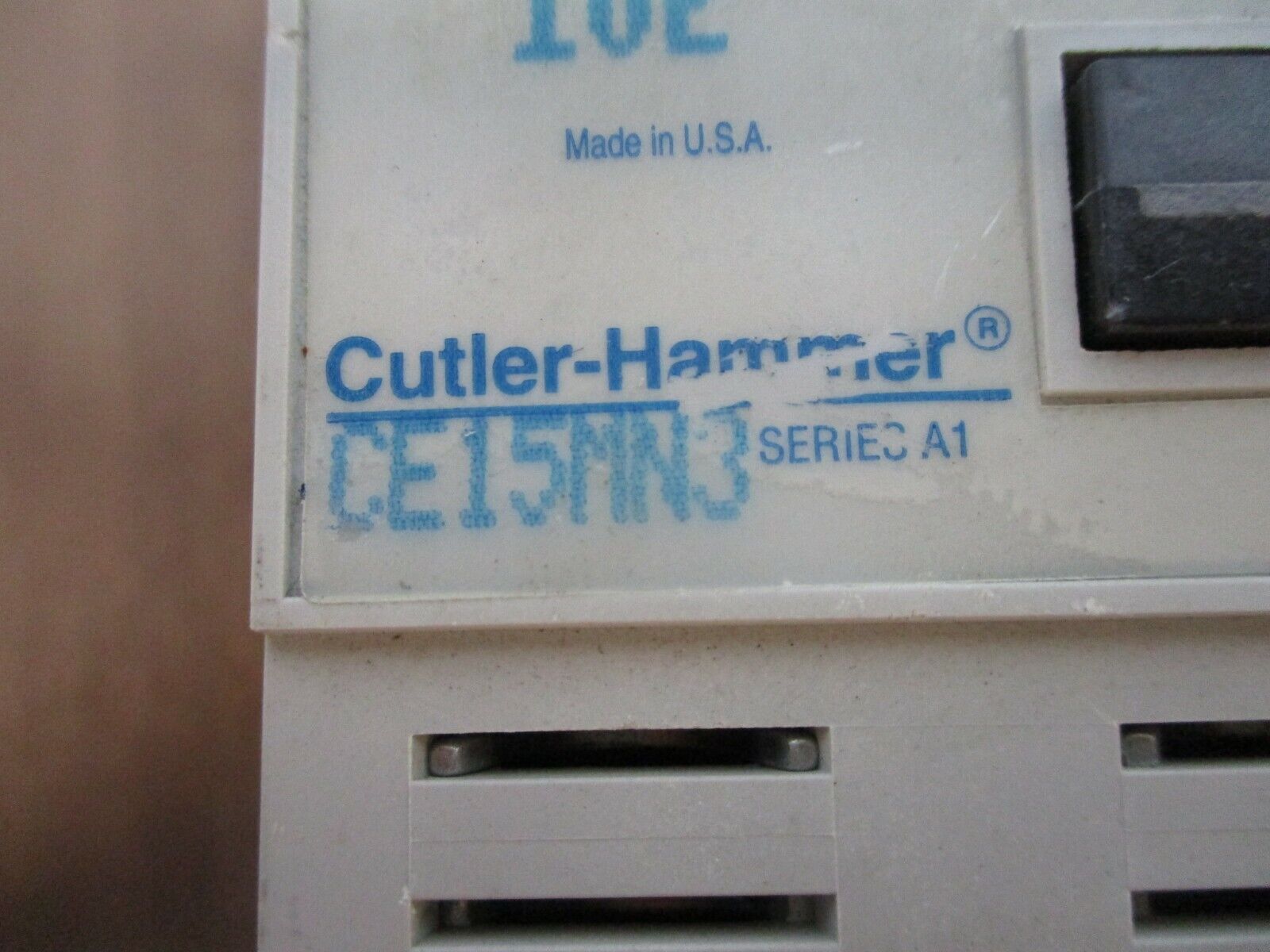 Cutler-Hammer Contactor CE15MN3 Ser. A1 120V Coil 105A 600V Used