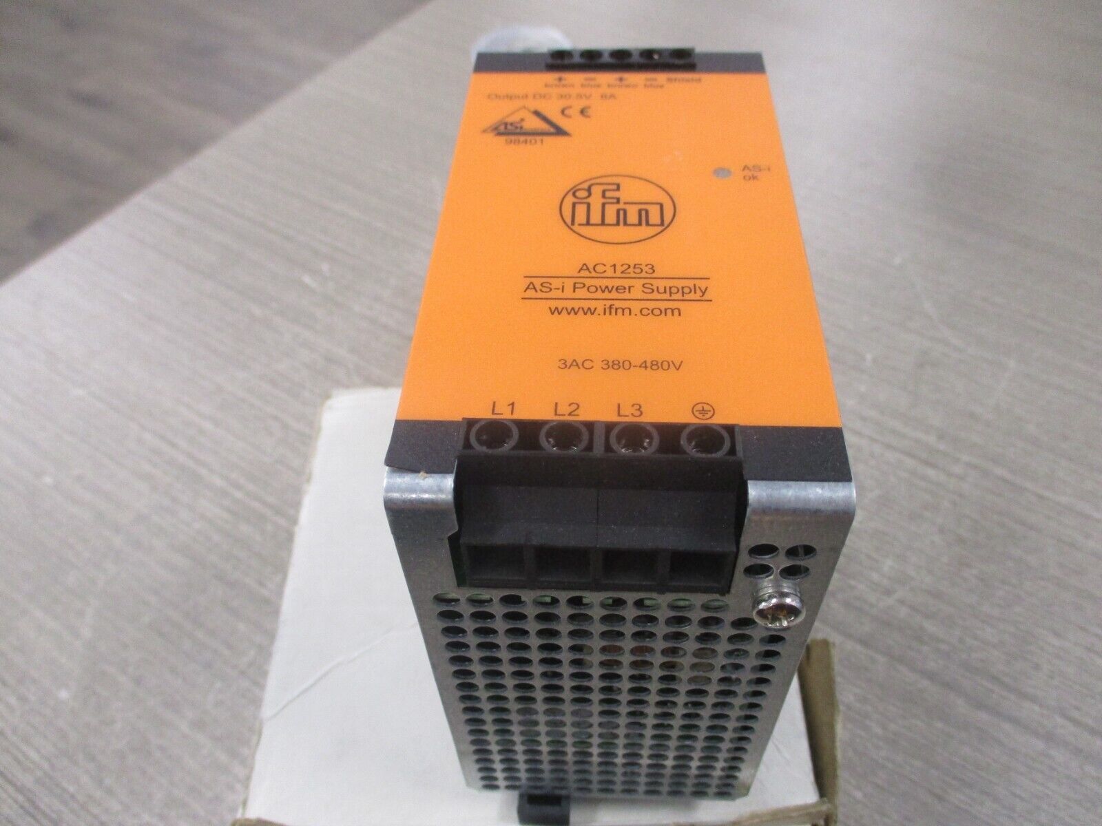 IFM AS-i Power Supply AC1253 Output: 30.5V 8A 244W New Surplus