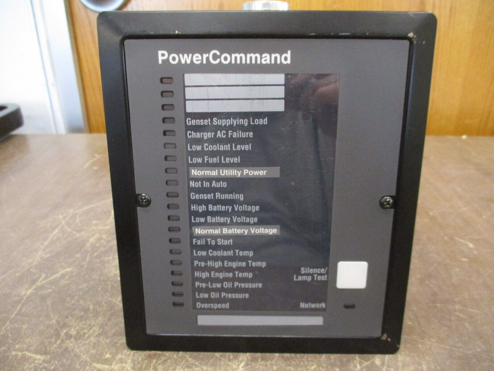 Cummins Power Command Annunciator A029Y779 12/24VDC Used