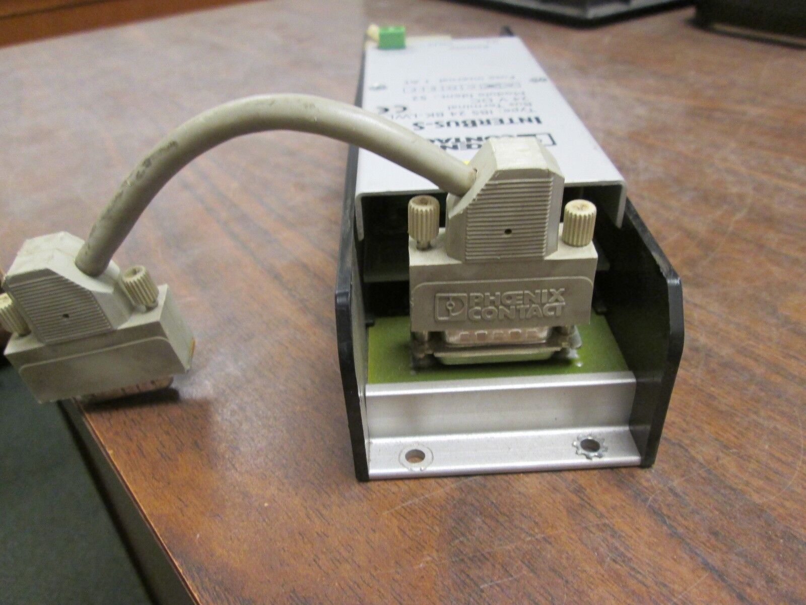 Phoenix Contact InterBus-S Bus Terminal IBS 24 BK-LWL-K 24VDC Used