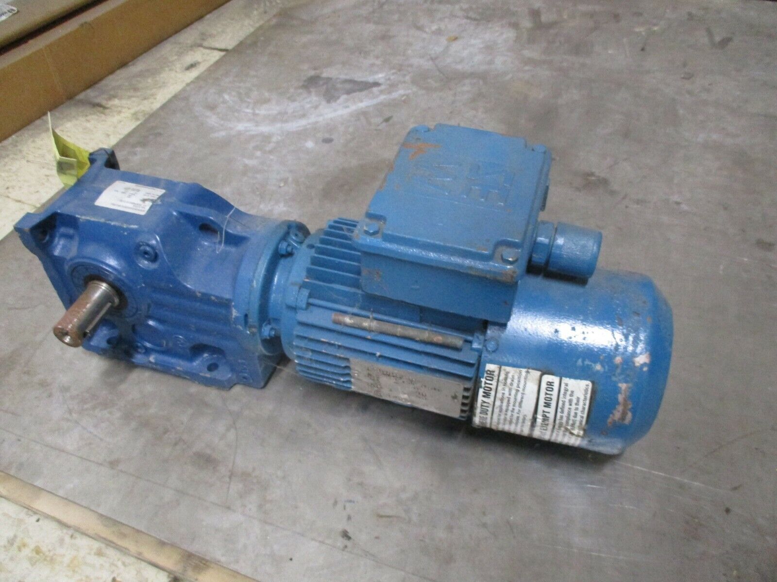 Sew-Eurodrive Gearmotor K97DT80N4BM61HRZ-KS 1700RPM Ratio 17.15:1 Used