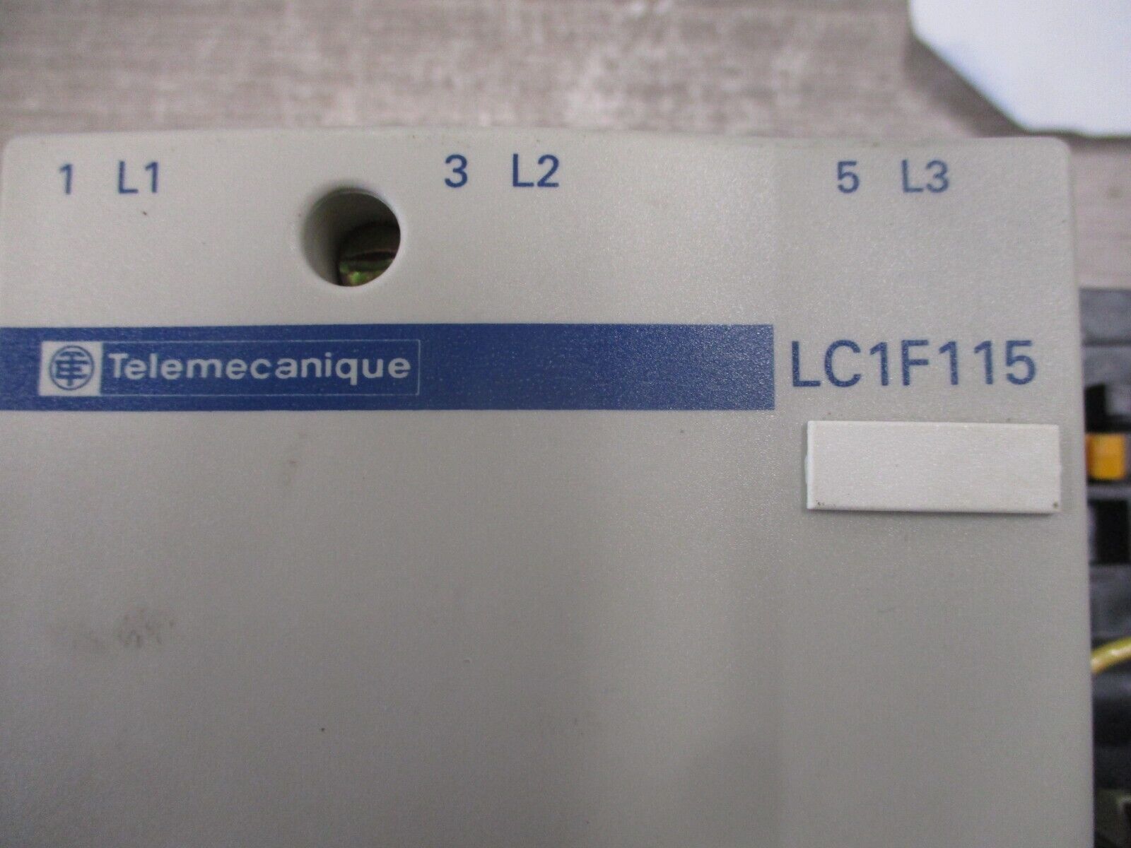 Telemecanique Contactor LC1F115 265/277V Coil 175A 600V w/ Aux Contact Block