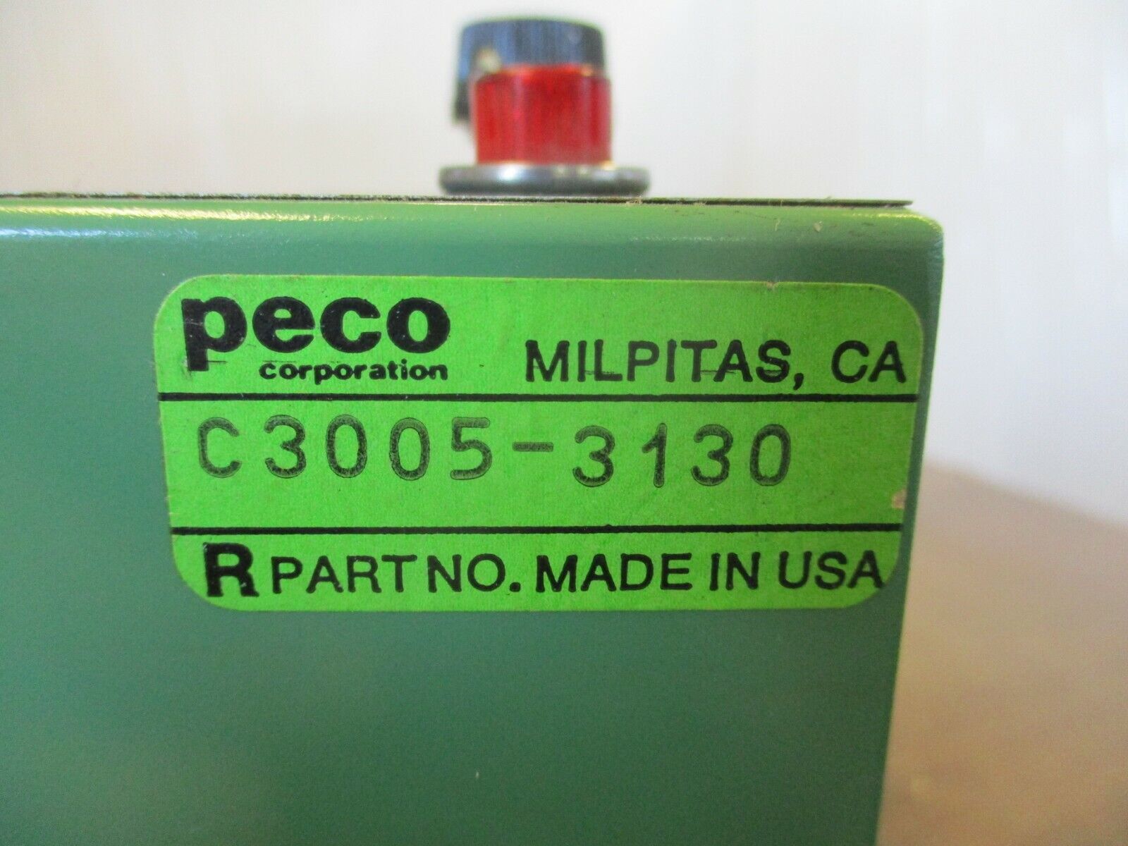 Peco HM ON/OFF Delay Module C3005-3130 Used