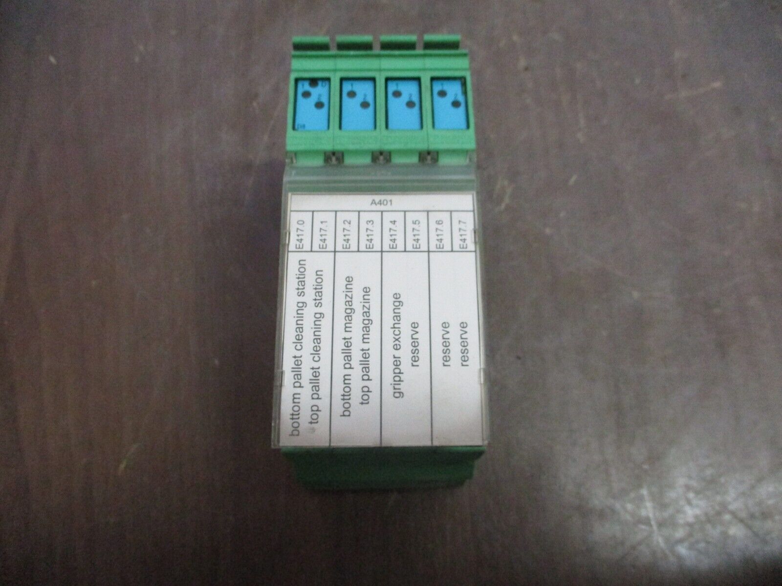 Phoenix Contact IBIL24DI8 Interbus Coupler 2726227 HW: 07 w/ Terminal Cover Used
