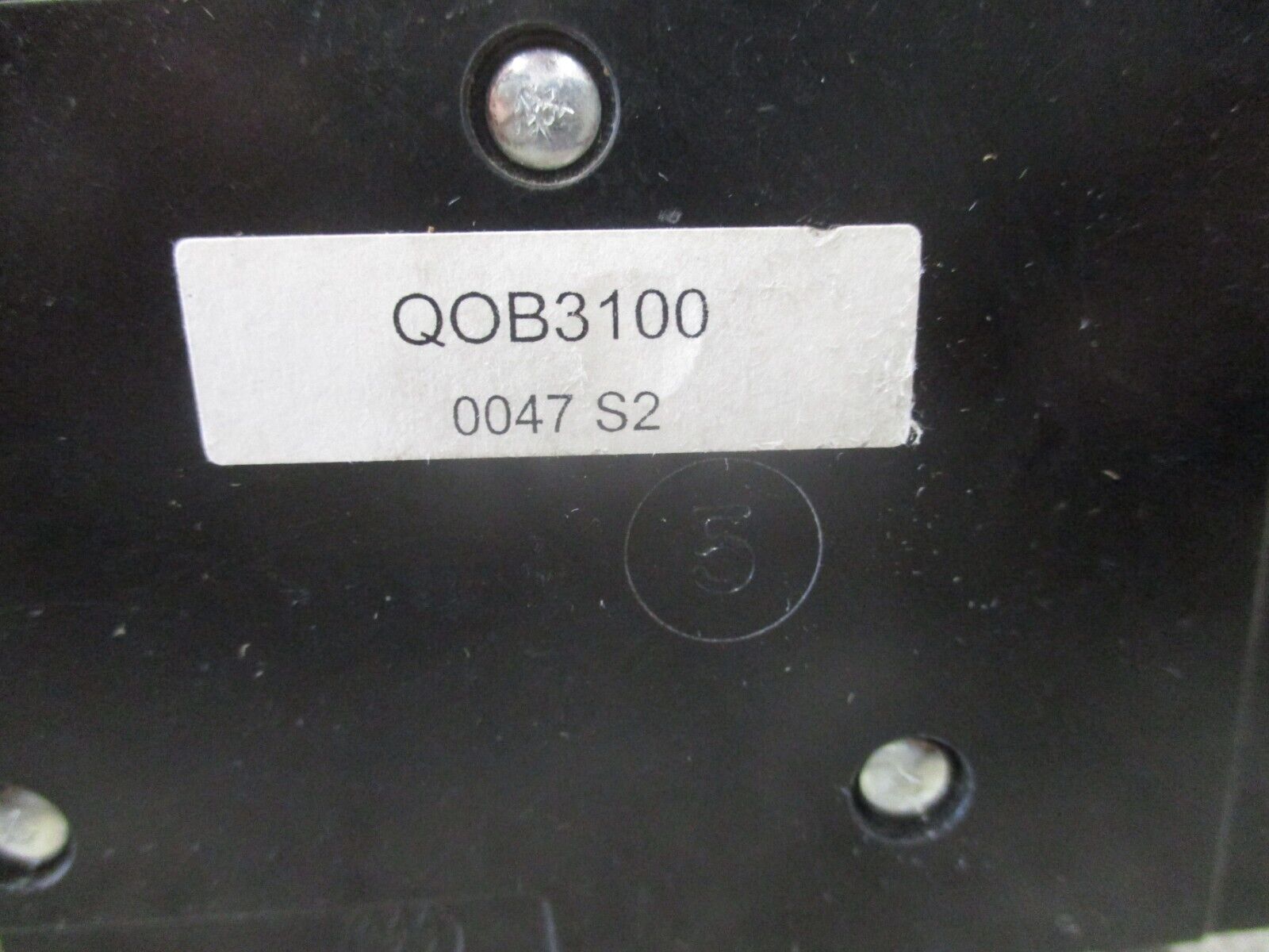 Square D Bolt-on Circuit Breaker QOB3100 100A 240V 3P New Surplus