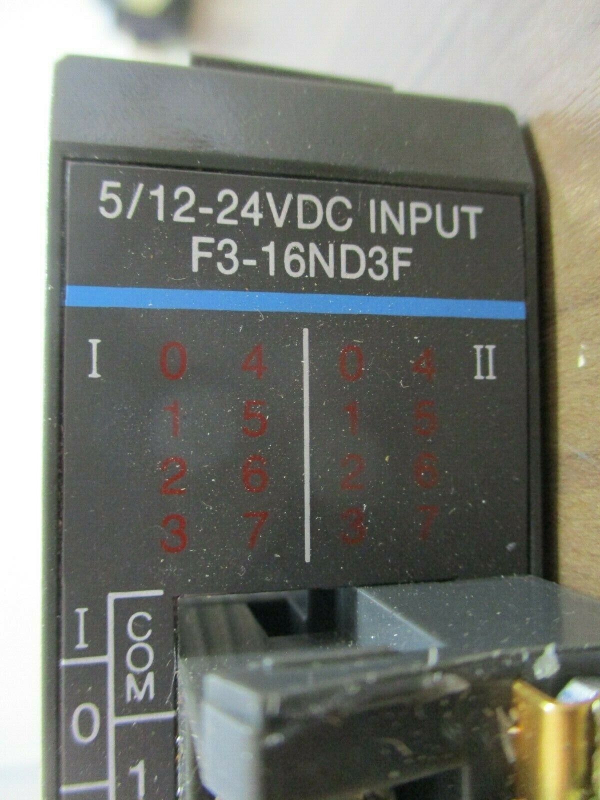 Facts Engineering Sink/Source Input Module F3-16ND3F 12-24VDC Used