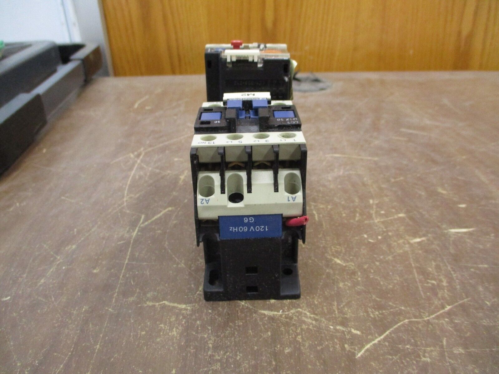 Telemeanique Starter LC1 D12 10 / LR2 D15 120V Coil Trip: 7-10A Used