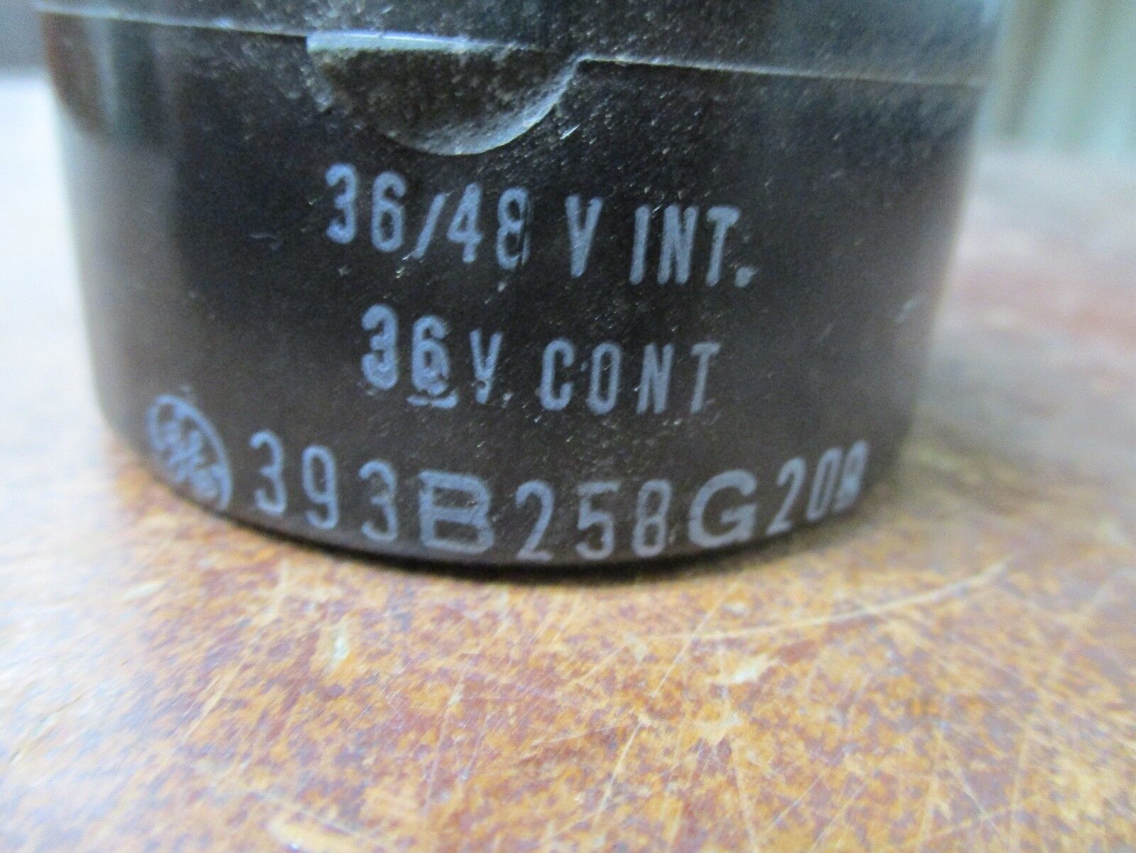 GE Magnetic Coil 393B258G208 36V Used