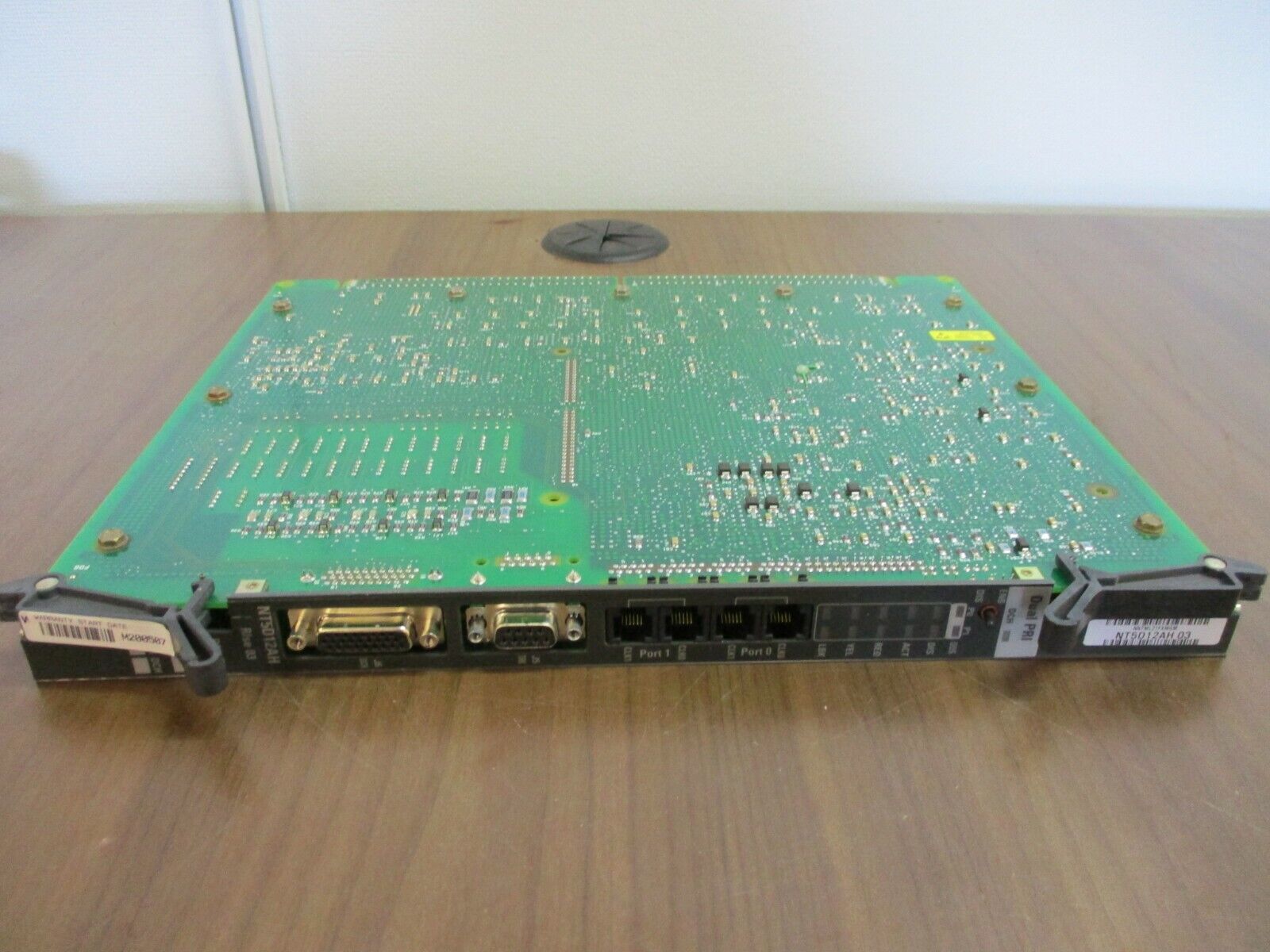Nortel, Meridian Dual Port PRI Card, part #:NT5D12AH, used