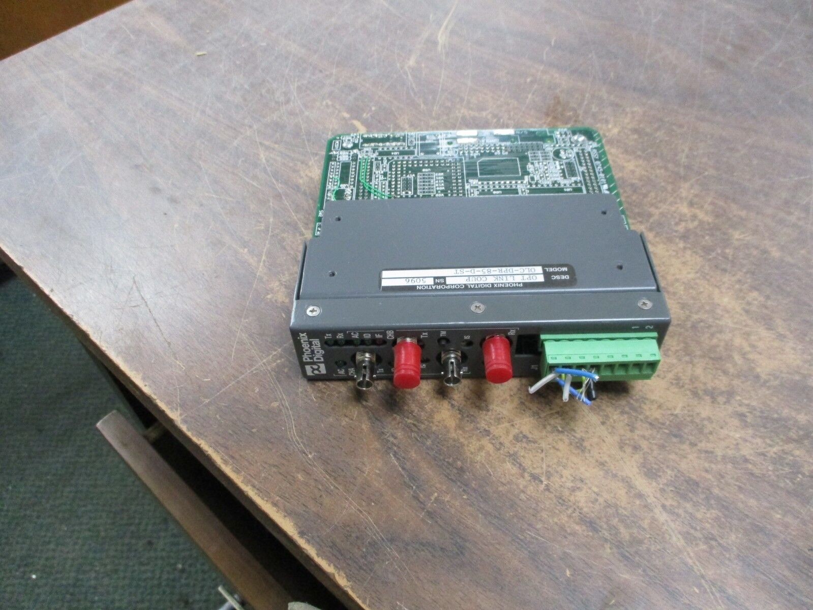 Phoenix Digital Optical Link Coupling Module OLC-DPR-85-D-ST Used